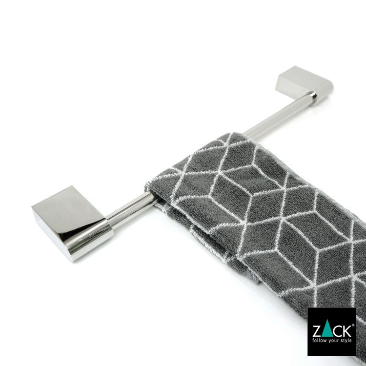 ZACK 40459B タオルバー:バーにタオルを掛けた使用例
