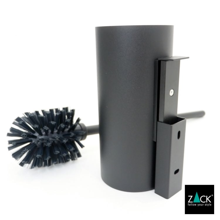 ZACK 40571B トイレブラシ:ケース背面から取付金具を分離した状態