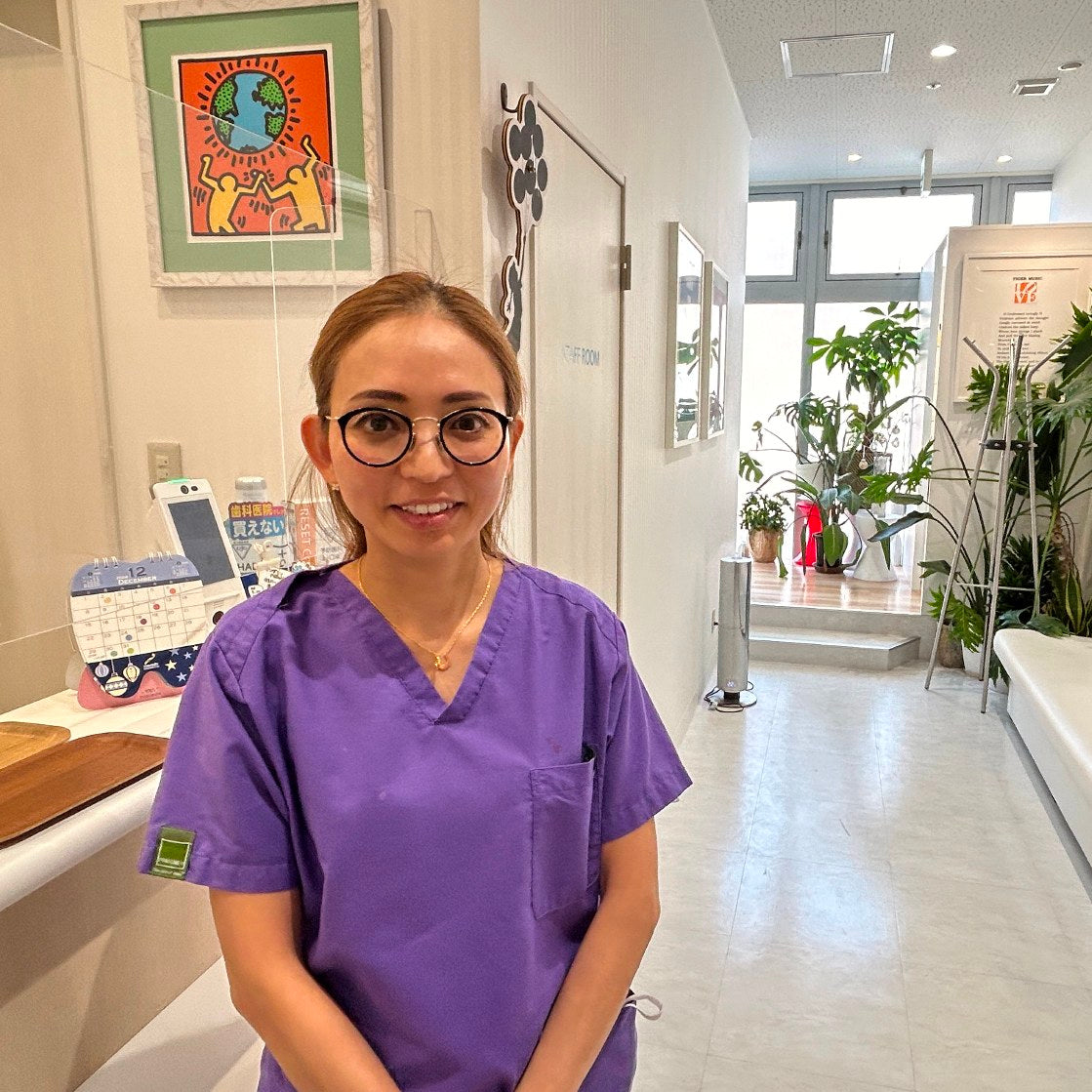 開業時だからこそ、 インテリアなどの備品は 良いモノにこだわりたい。 KIMIchan歯科 院長 笠間キミコ様