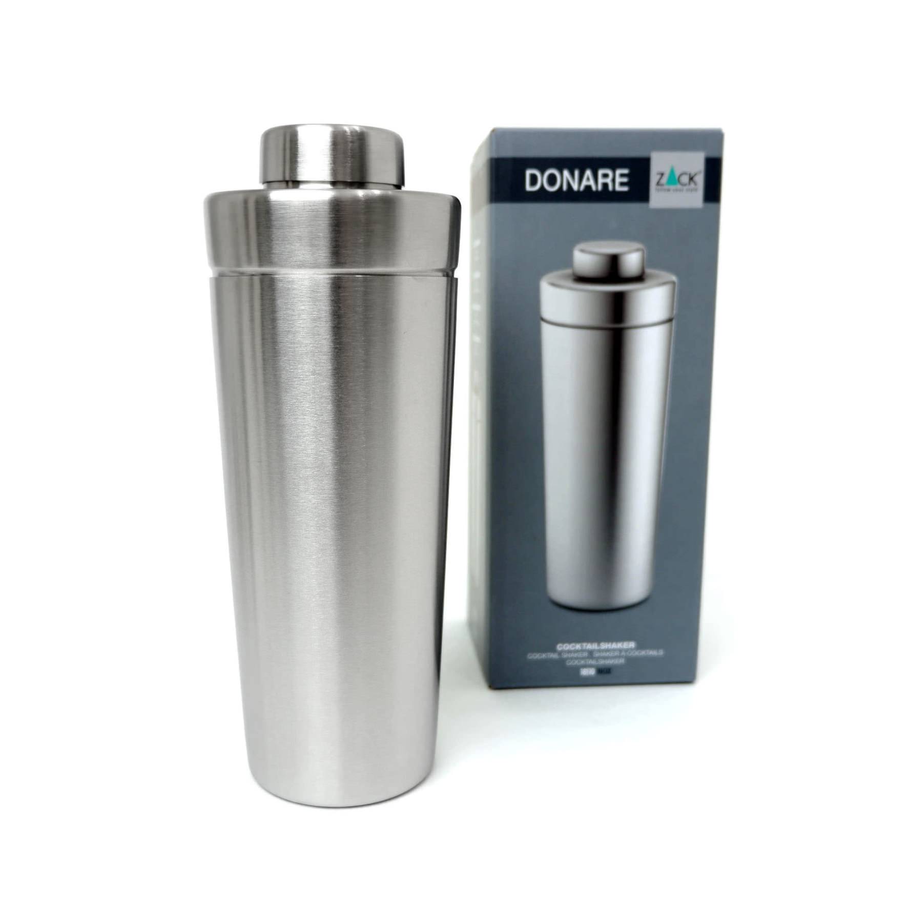カクテルシェーカー｜20312 DONARE HL カクテル用 直径8cm 高さ2.8cm 18/10ステンレス製 ヘアライン仕上げ SP50