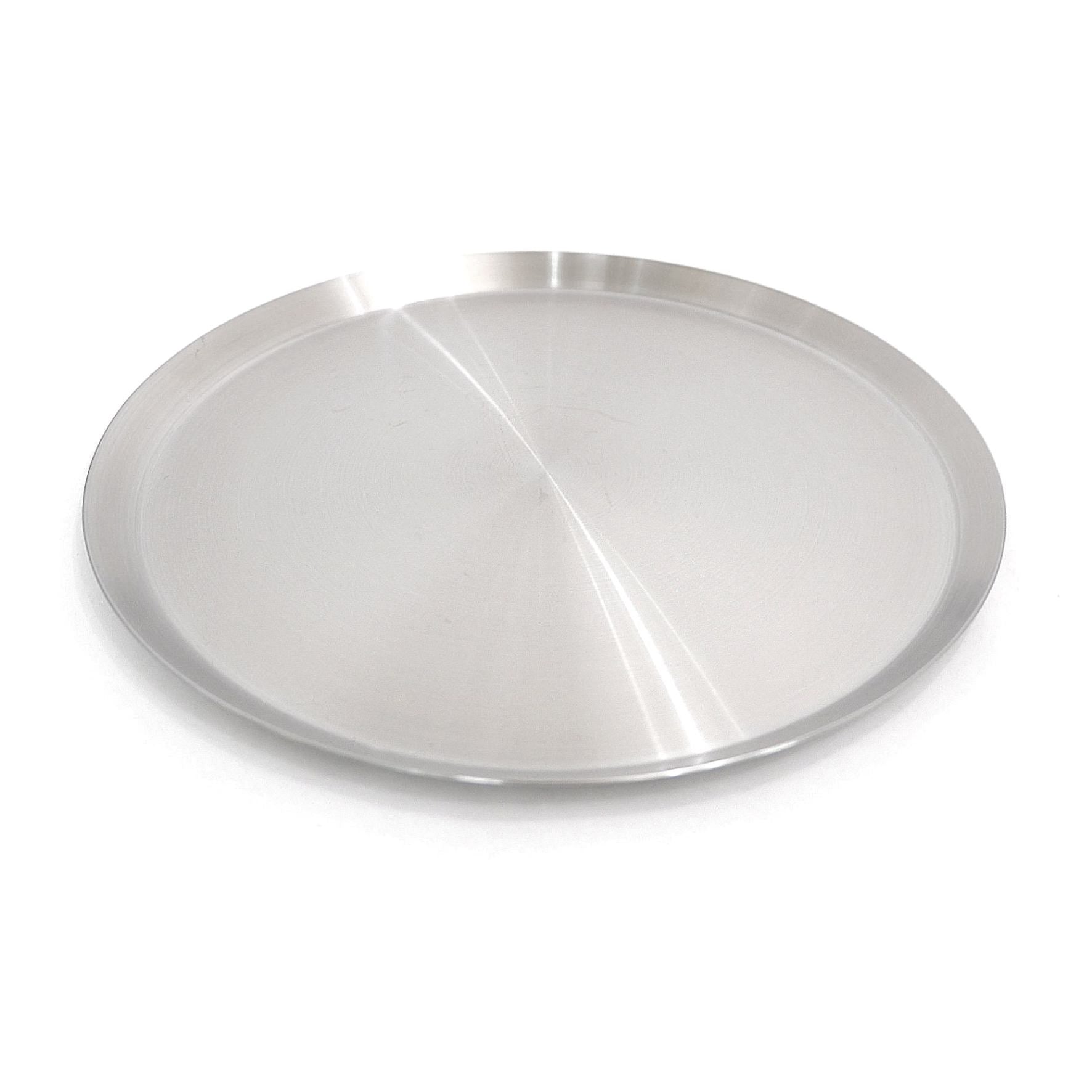 トレイ｜20523 ACIO HL ラウンドトレー 直径26cm 高さ1cm 18/10ステンレス製 ヘアライン仕上げ
