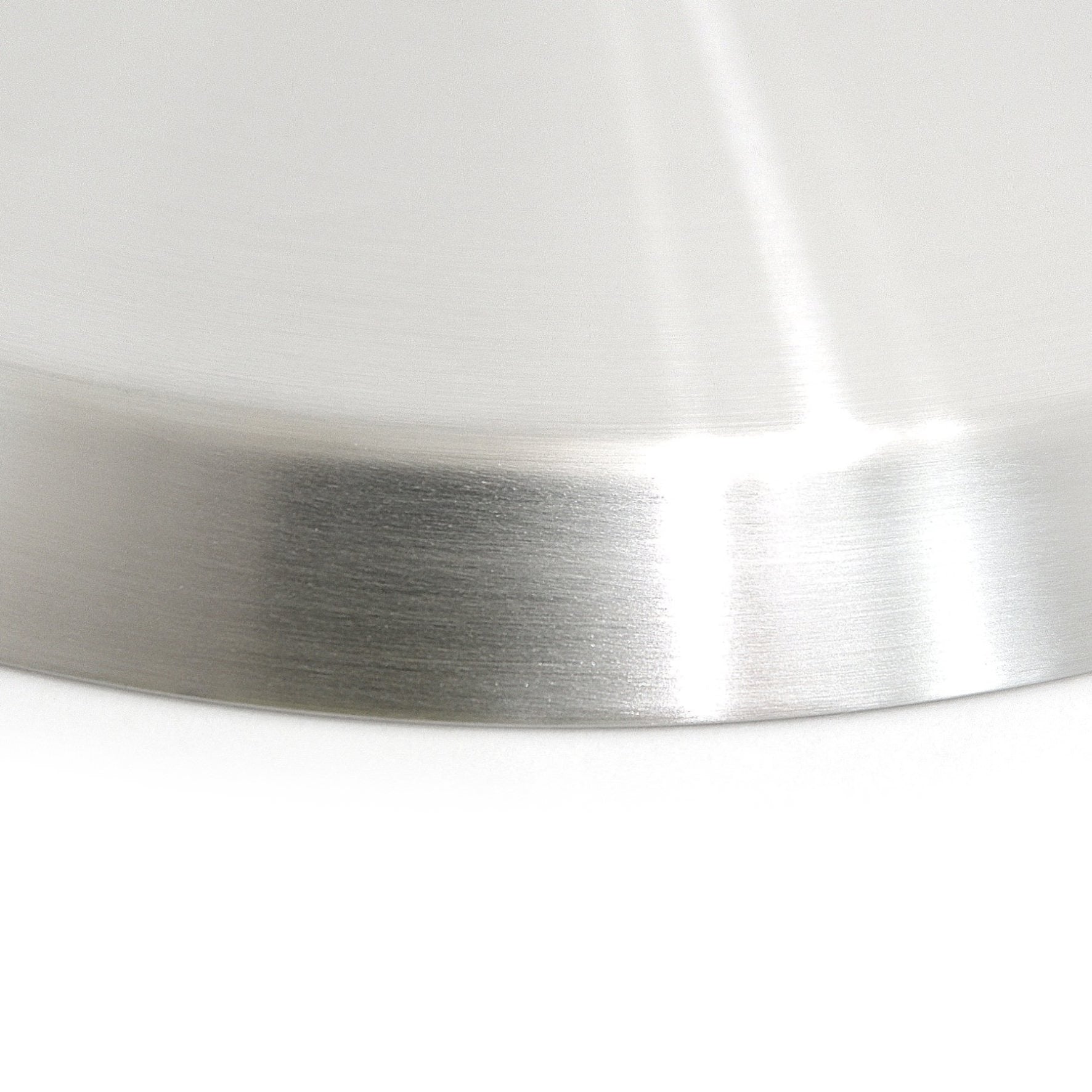 トレイ｜20523 ACIO HL ラウンドトレー 直径26cm 高さ1cm 18/10ステンレス製 ヘアライン仕上げ