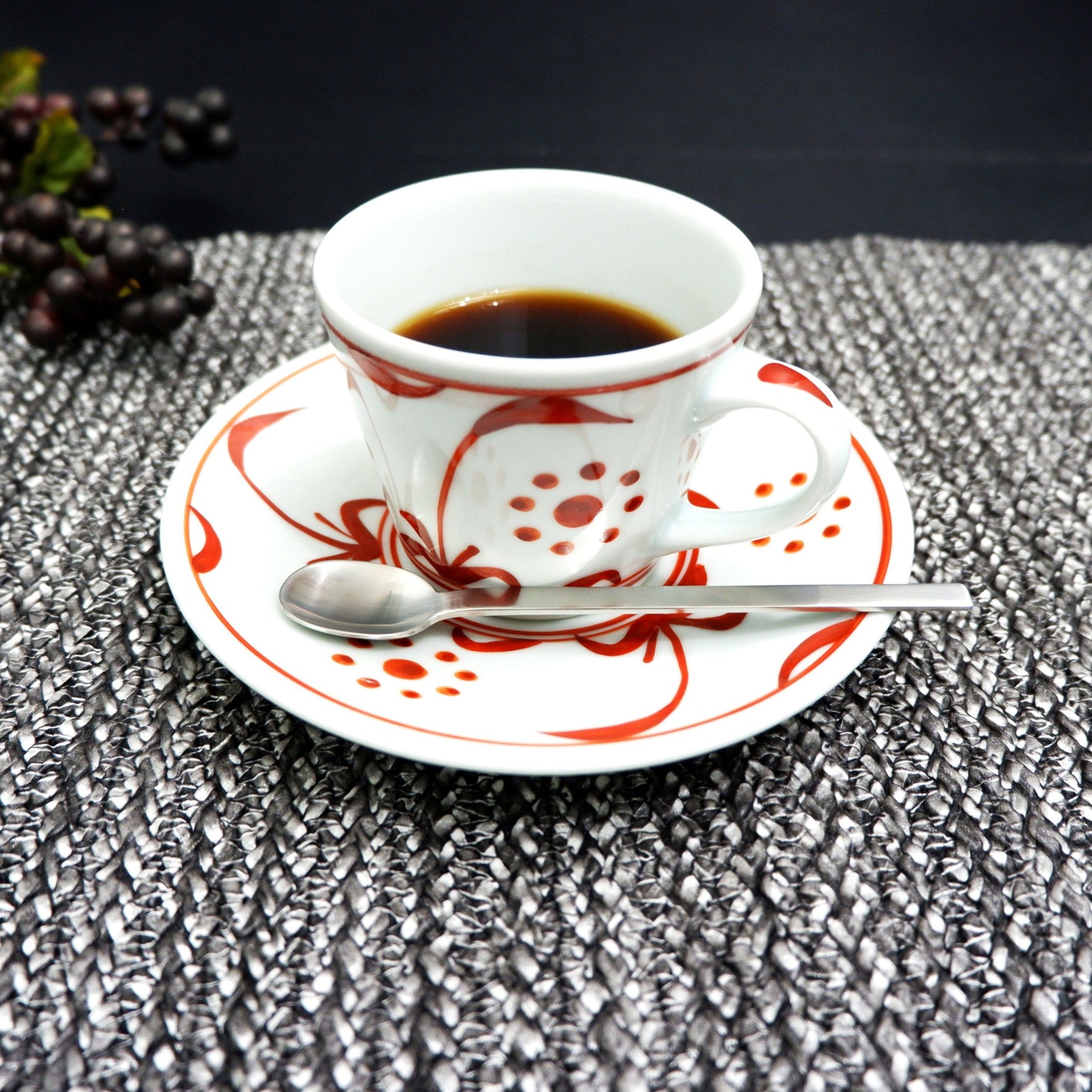 コーヒースプーン 2本セット｜20597 MENOA HL ティースプーン 長さ13.4cm 18/10ステンレス製 ヘアライン仕上げ SP50 H2-1414