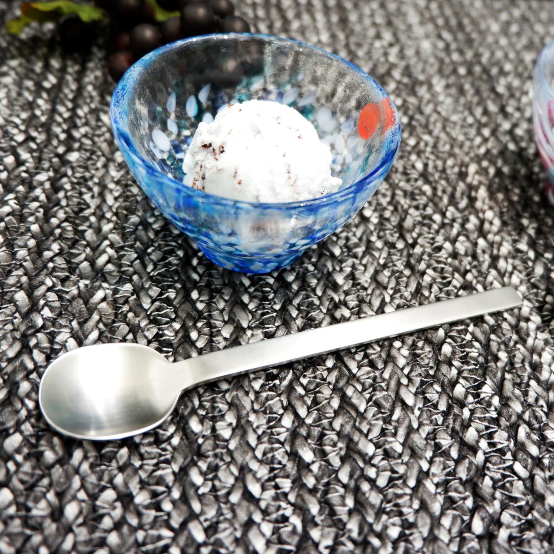 コーヒースプーン 2本セット｜20597 MENOA HL ティースプーン 長さ13.4cm 18/10ステンレス製 ヘアライン仕上げ SP50 H2-1414