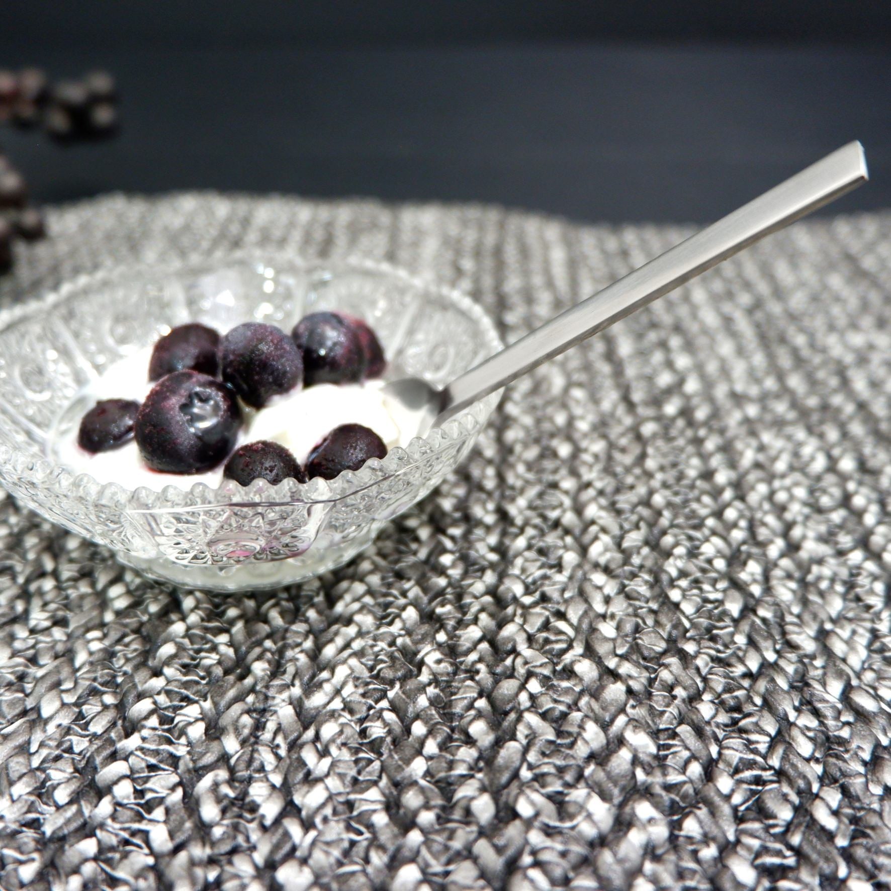 エスプレッソスプーン 2本セット｜20598 MENOA HL ティースプーン 長さ10.6cm 18/10ステンレス製 ヘアライン仕上げ SP50 H2-1196