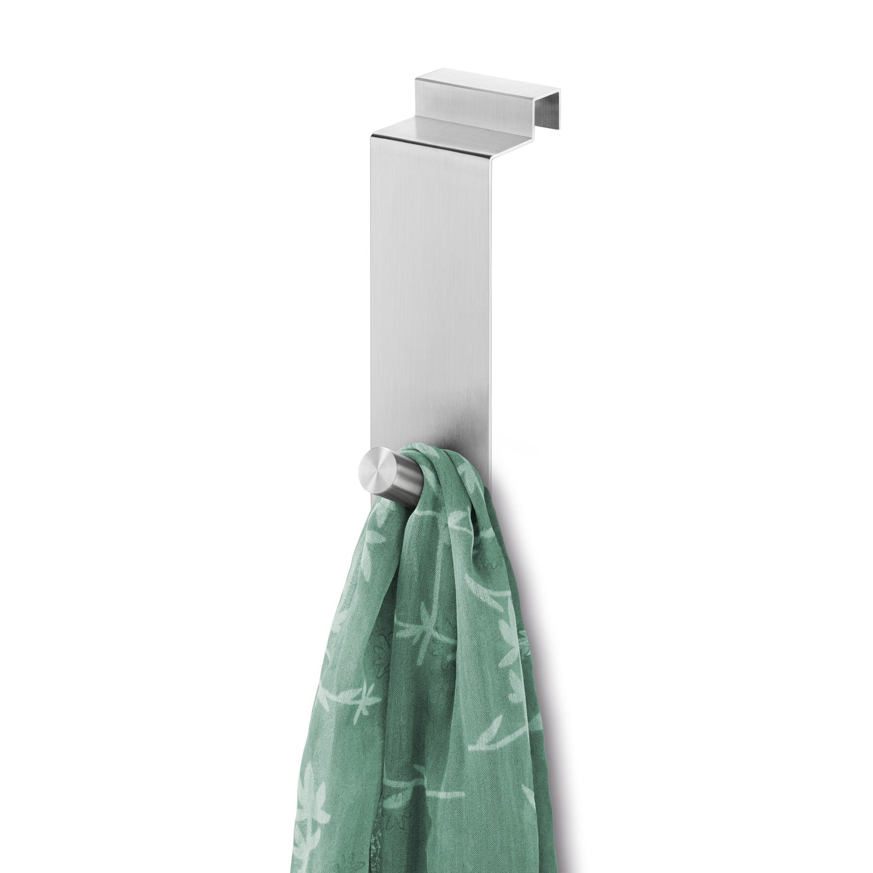 ドアフック｜20671 EXIT HL 衣類フック 帽子掛け 高さ14.7cm 幅4.5cm 18/10ステンレス製 ヘアライン仕上げ