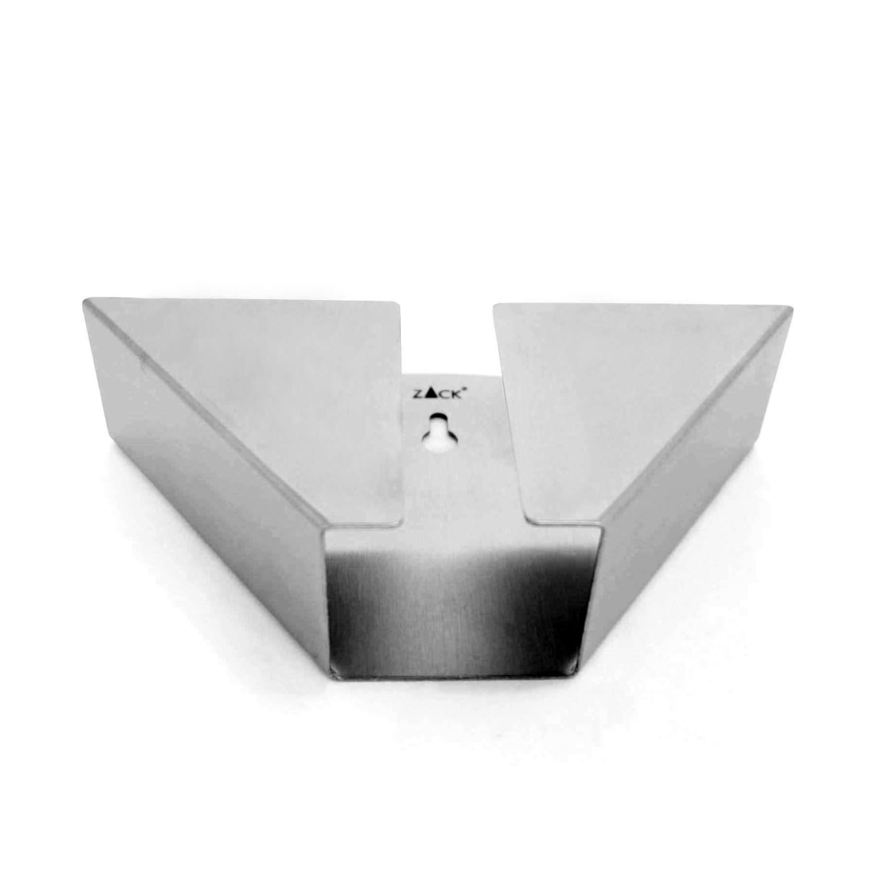 コーヒーフィルターホルダー｜20744 NUNO HL 壁付けコーヒーフィルターケース 高さ12cm 幅19cm 18/10ステンレス製 ヘアライン仕上げ