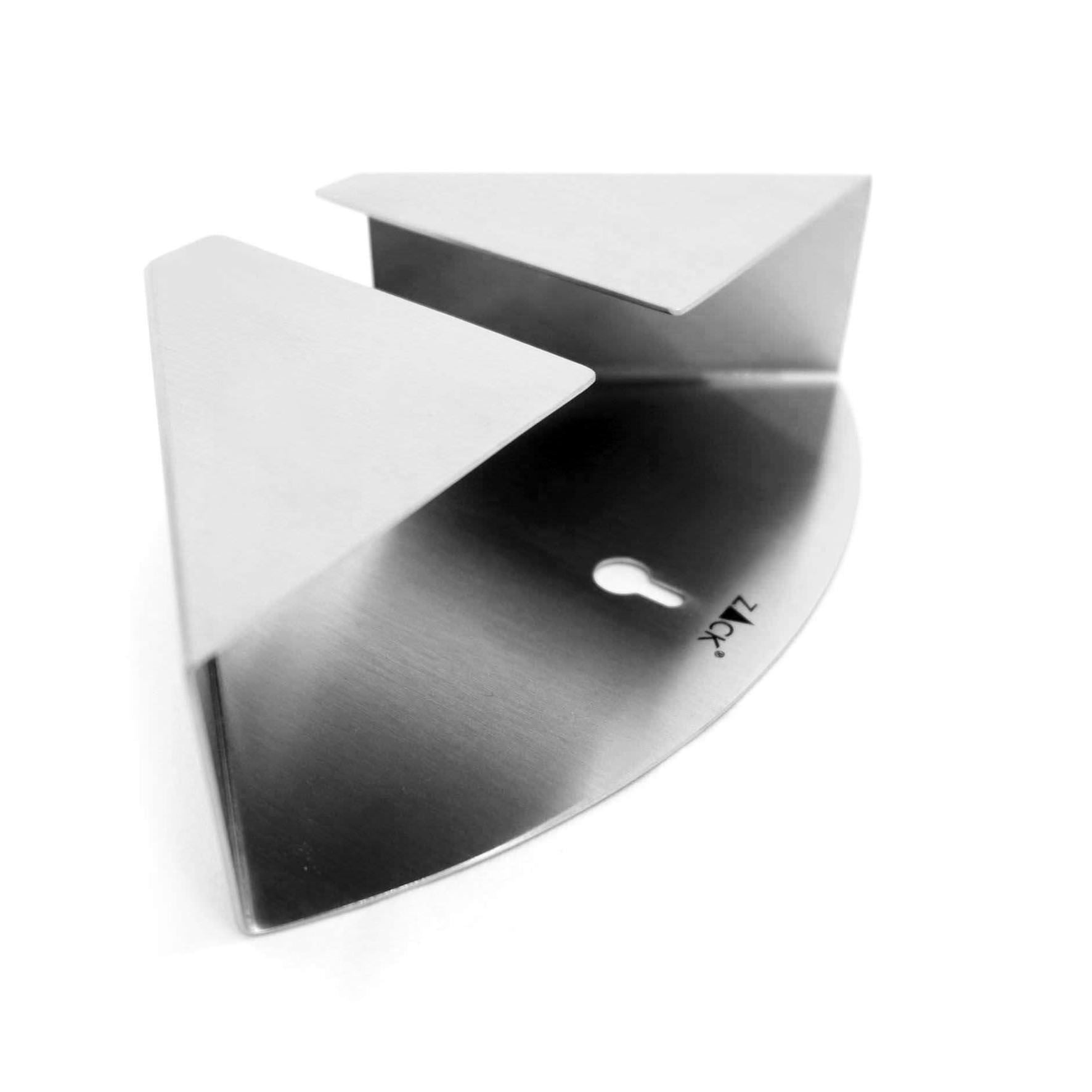 コーヒーフィルターホルダー｜20744 NUNO HL 壁付けコーヒーフィルターケース 高さ12cm 幅19cm 18/10ステンレス製 ヘアライン仕上げ