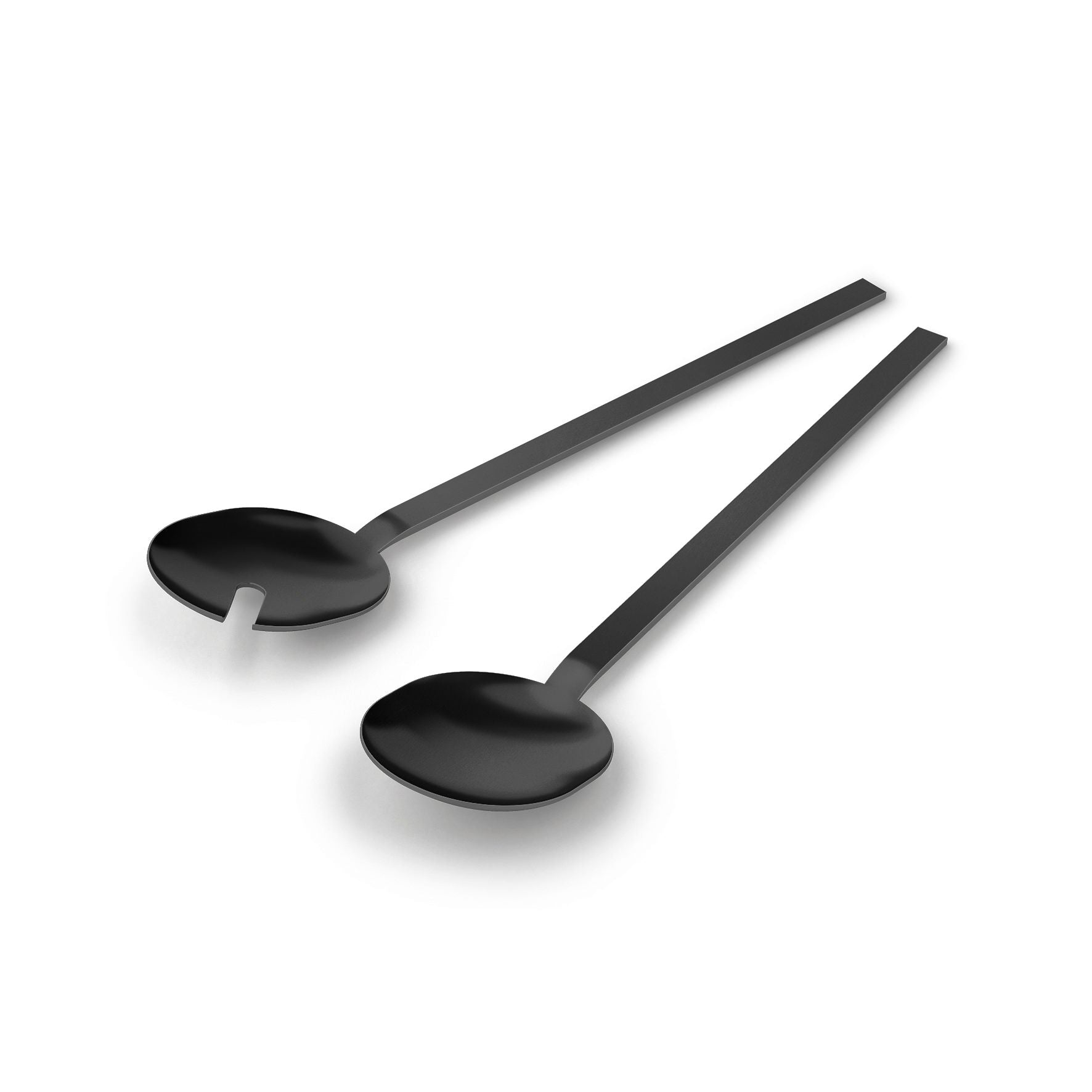 サラダサーバー｜20854 MENOA MB サービングスプーン 長さ30.6cm 18/10ステンレス製 マットブラック H1 SP50