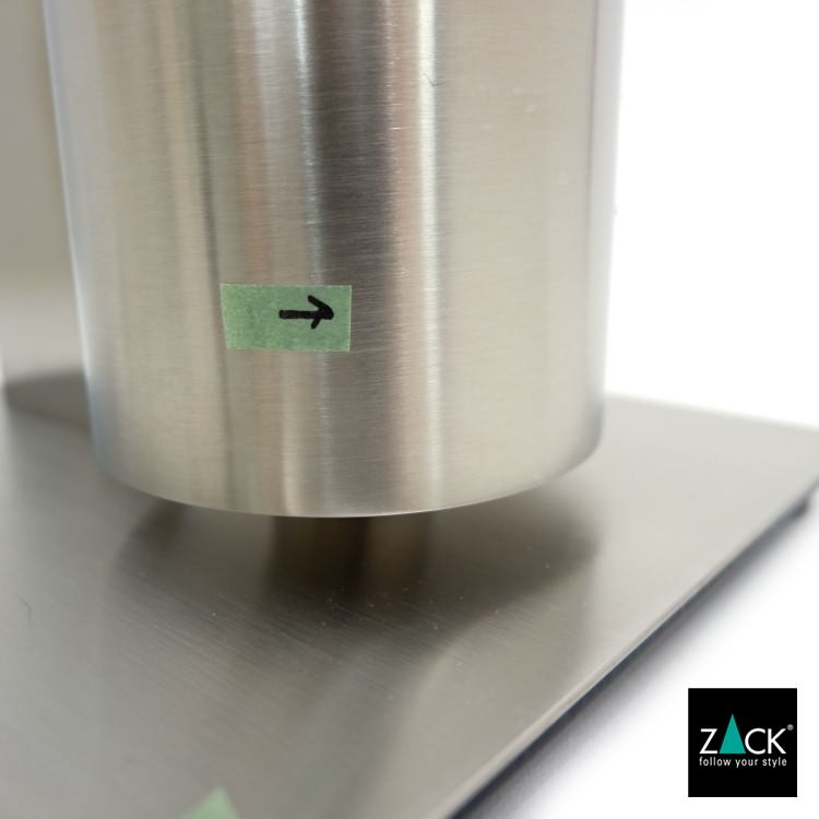 [サンプル品] ZACK 40417B ATORE ドイツZACK社製モダンデザインのトイレットバトラー HL [在庫有り]