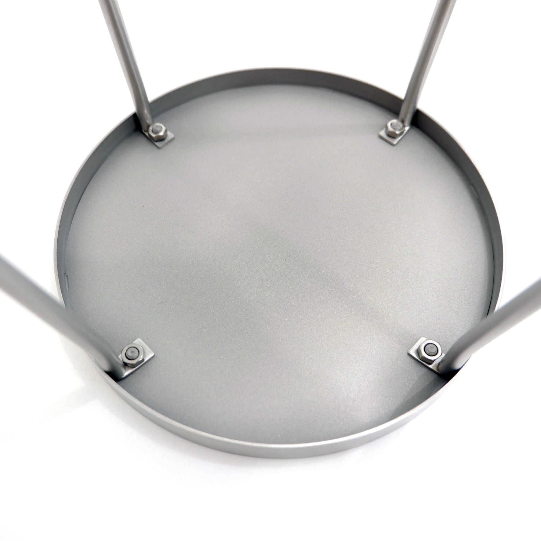 フラワーポットスタンドL｜30636 PLATENA HL ガーデニング 鉢置き 鉢スタンド 高さ52cm 直径27.6cm 18/10ステンレス製 ヘアライン仕上げ H2-632