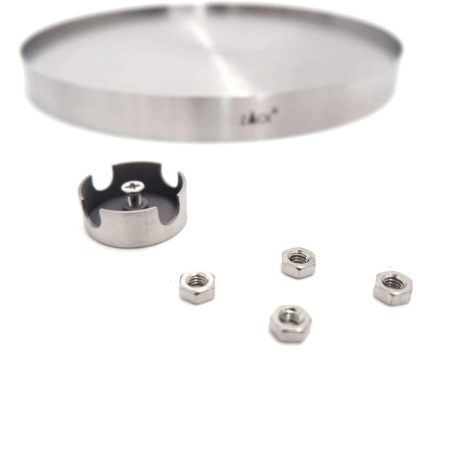 フラワーポットスタンドL｜30636 PLATENA HL ガーデニング 鉢置き 鉢スタンド 高さ52cm 直径27.6cm 18/10ステンレス製 ヘアライン仕上げ H2-632