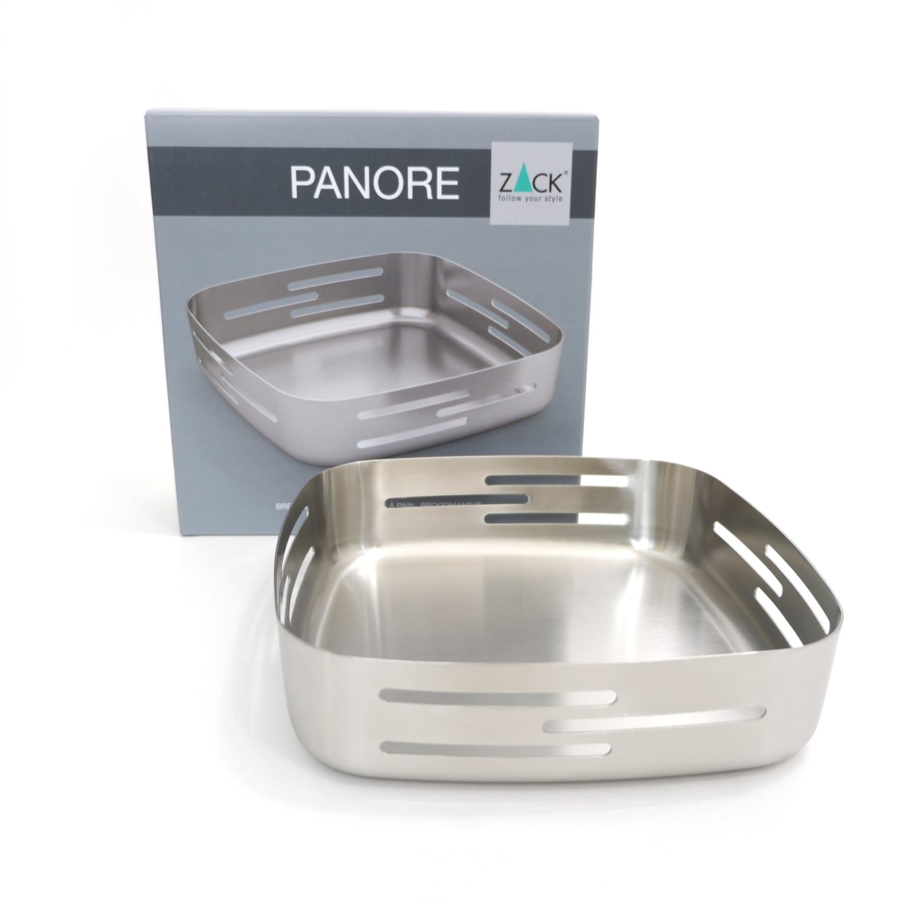 ブレッドバスケット｜30660 PANORE HL ベジタブルストッカー フルーツバスケット 幅22.3cm 高さ5.7cm 18/10ステンレス製 ヘアライン仕上げ