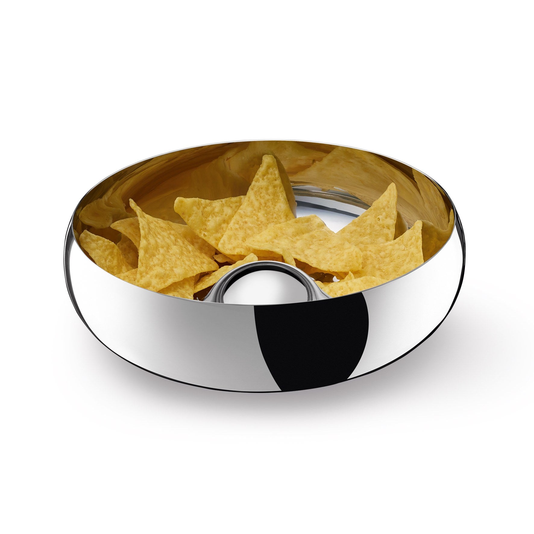 スナックボウルL｜30679 LOMAS MP ボウル アクセサリーボウル 小物入れ 直径20cm 高さ6cm 18/10ステンレス製 ミラーポリッシュ仕上げ H1