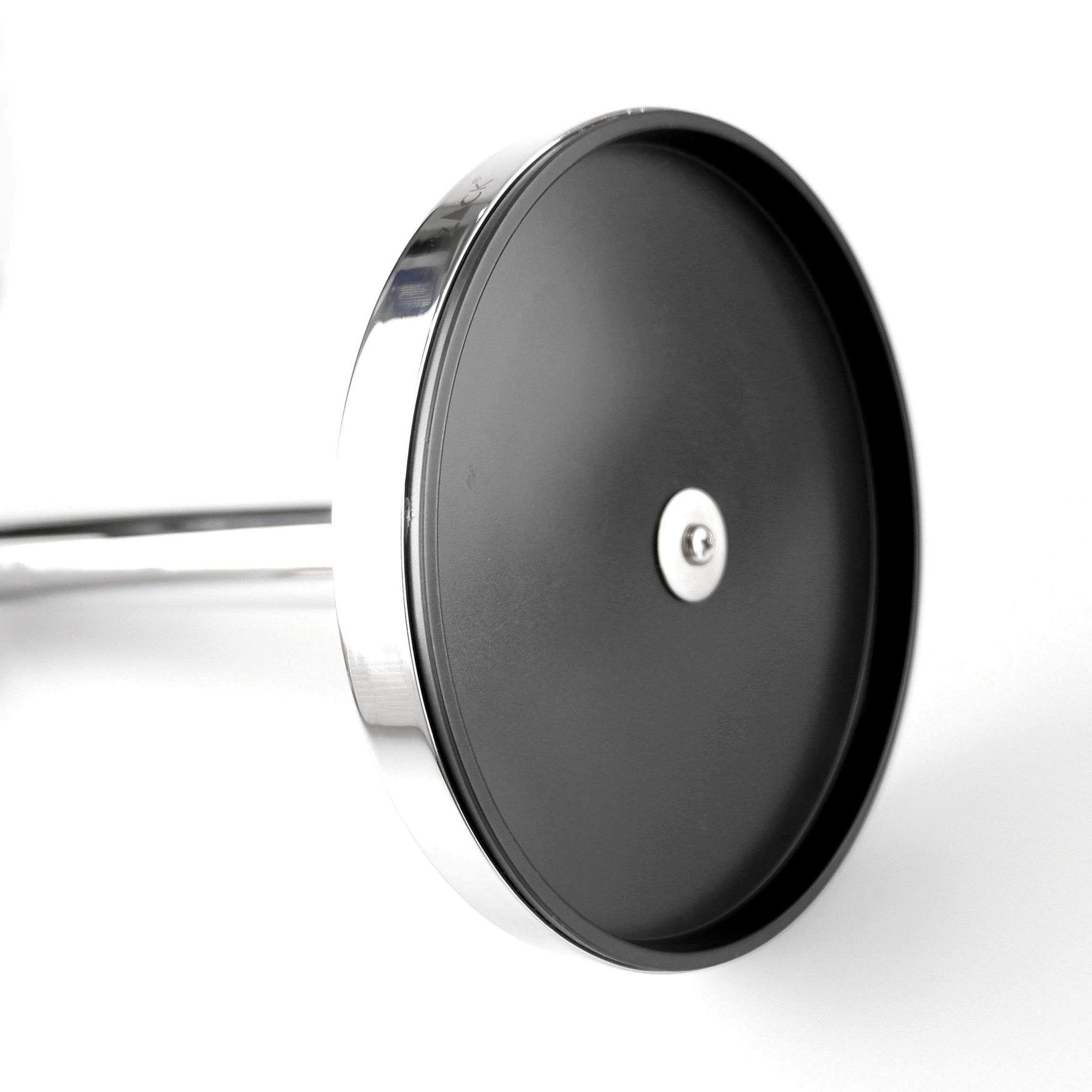 スペアトイレットペーパーホルダー｜40074 MIMO MP 予備ロール ペーパーストッカー ペーパースタンド 高さ38cm ベース直径15cm 18/10ステンレス製 ミラーポリッシュ仕上げ