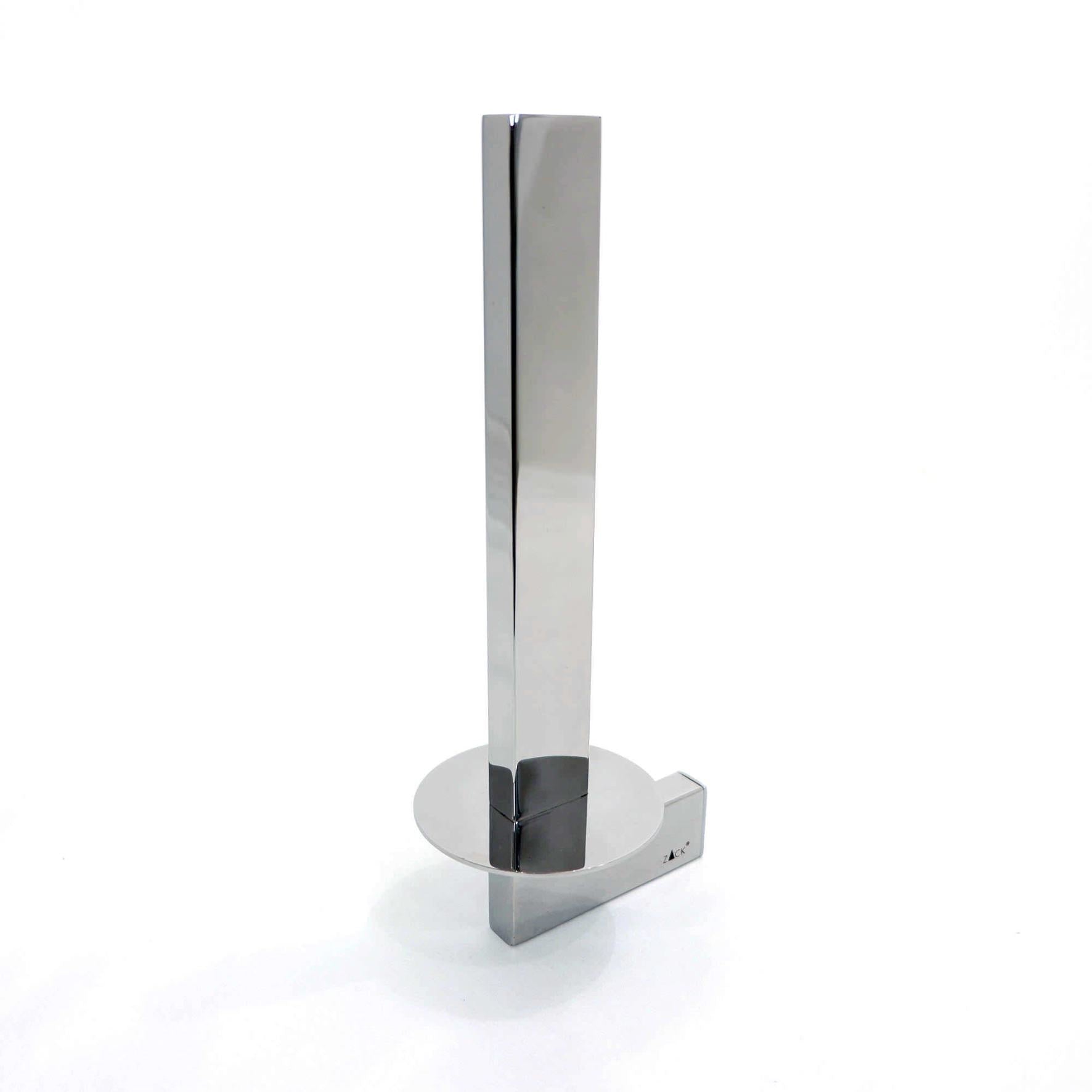 スペアトイレットペーパーホルダー｜40339 LINEA MP ペーパーストッカー ペーパースタンド 壁設置タイプ 高さ25.2cm 幅8cm 18/10ステンレス製 ミラーポリッシュ仕上げ SP50