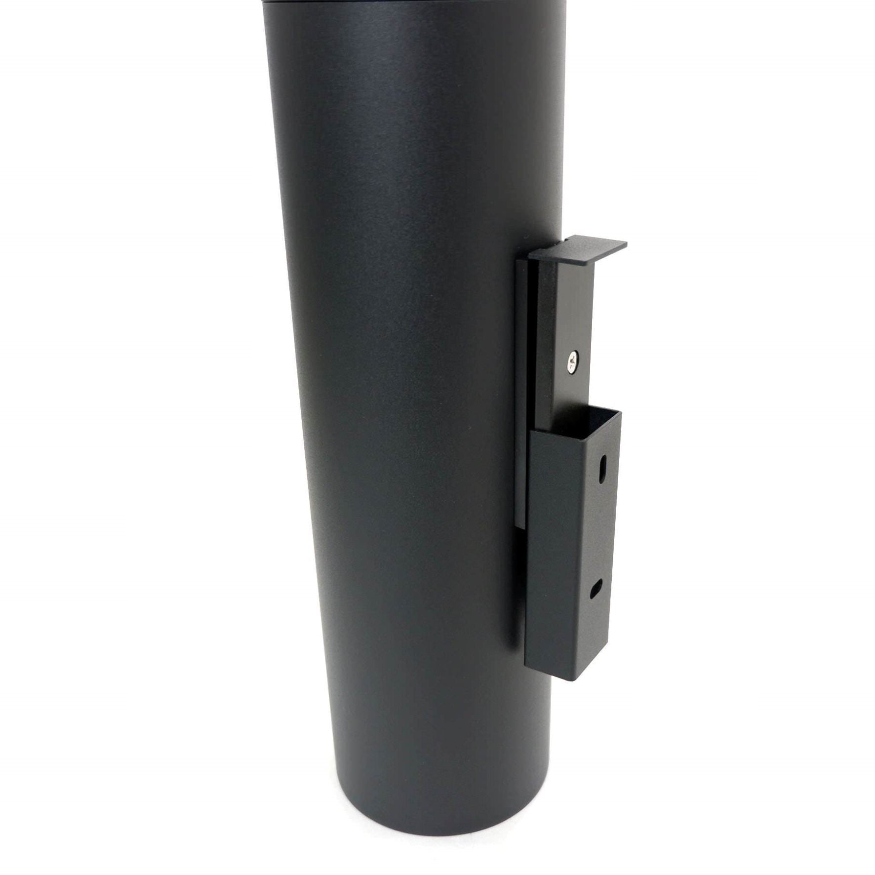 トイレブラシ｜40448 TUBO MB 壁設置タイプ トイレ掃除 長さ40.4cm ケース直径9cm 18/10ステンレス製 マットブラック SP50