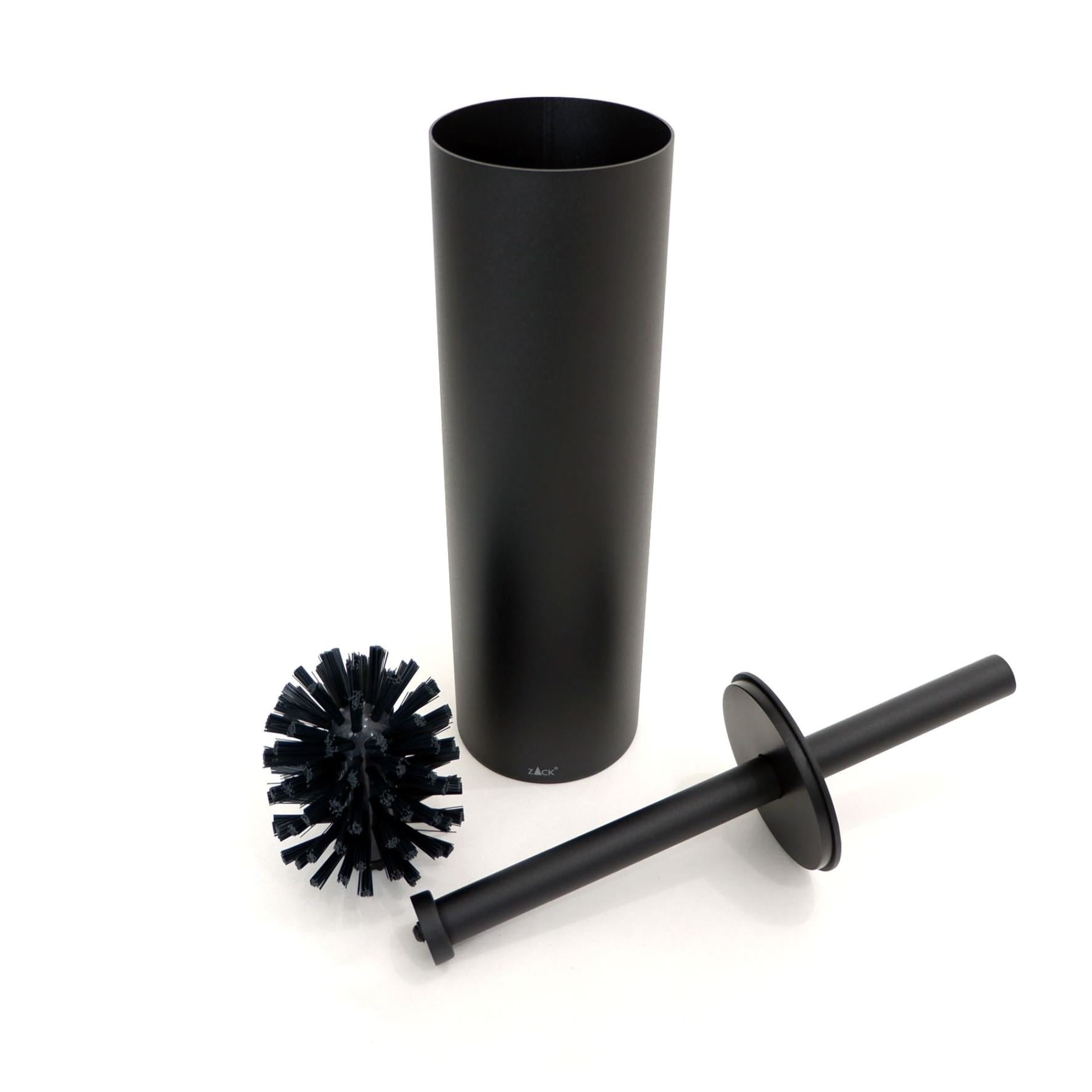 トイレブラシ｜40448 TUBO MB 壁設置タイプ トイレ掃除 長さ40.4cm ケース直径9cm 18/10ステンレス製 マットブラック SP50