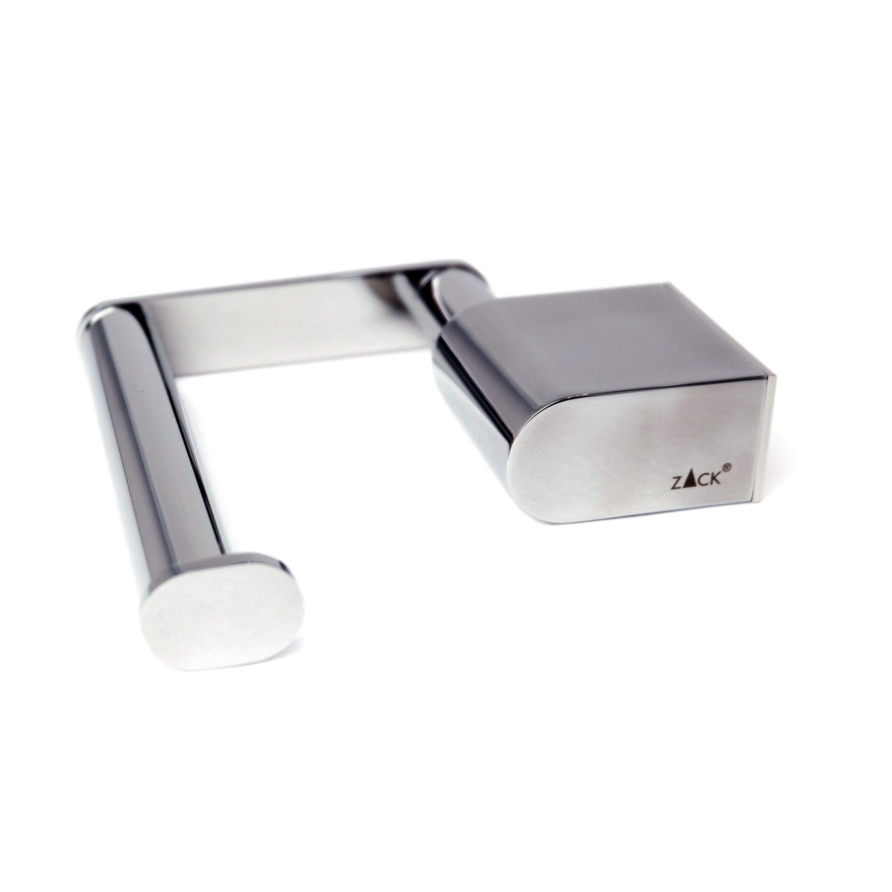 トイレットペーパーホルダー｜40471 ATORE MPロールホルダー ペーパーストッカー 壁設置タイプ 幅12.4cm 高さ10.4cm 奥行き5.4cm 18/10ステンレス製 ミラーポリッシュ仕上げ