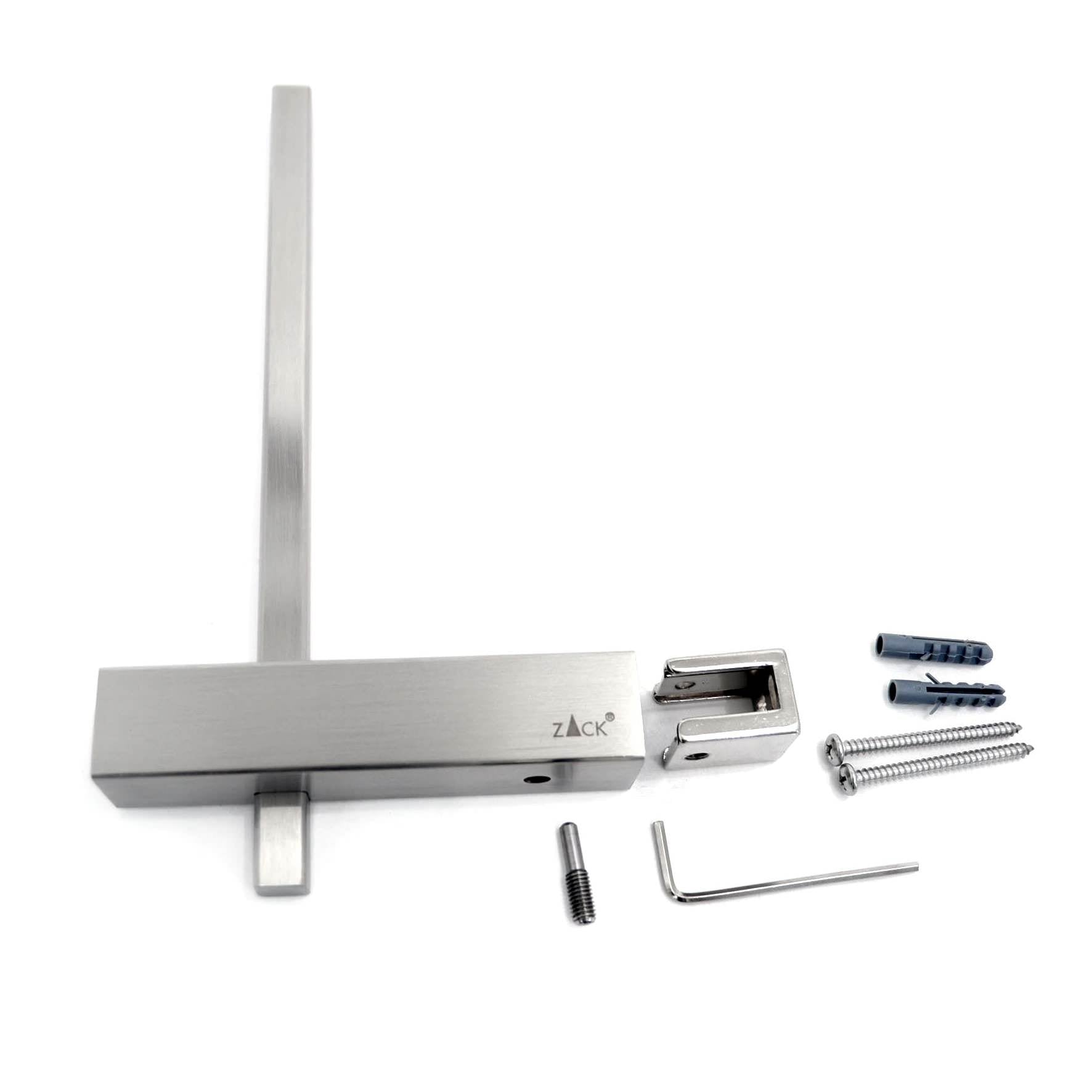 スペアトイレットペーパーホルダー｜40481 CARVO HL ペーパーストッカー ペーパースタンド 壁設置タイプ 高さ19.5cm 幅2.3cm 奥行き10cm 18/10ステンレス製 ヘアライン仕上げ