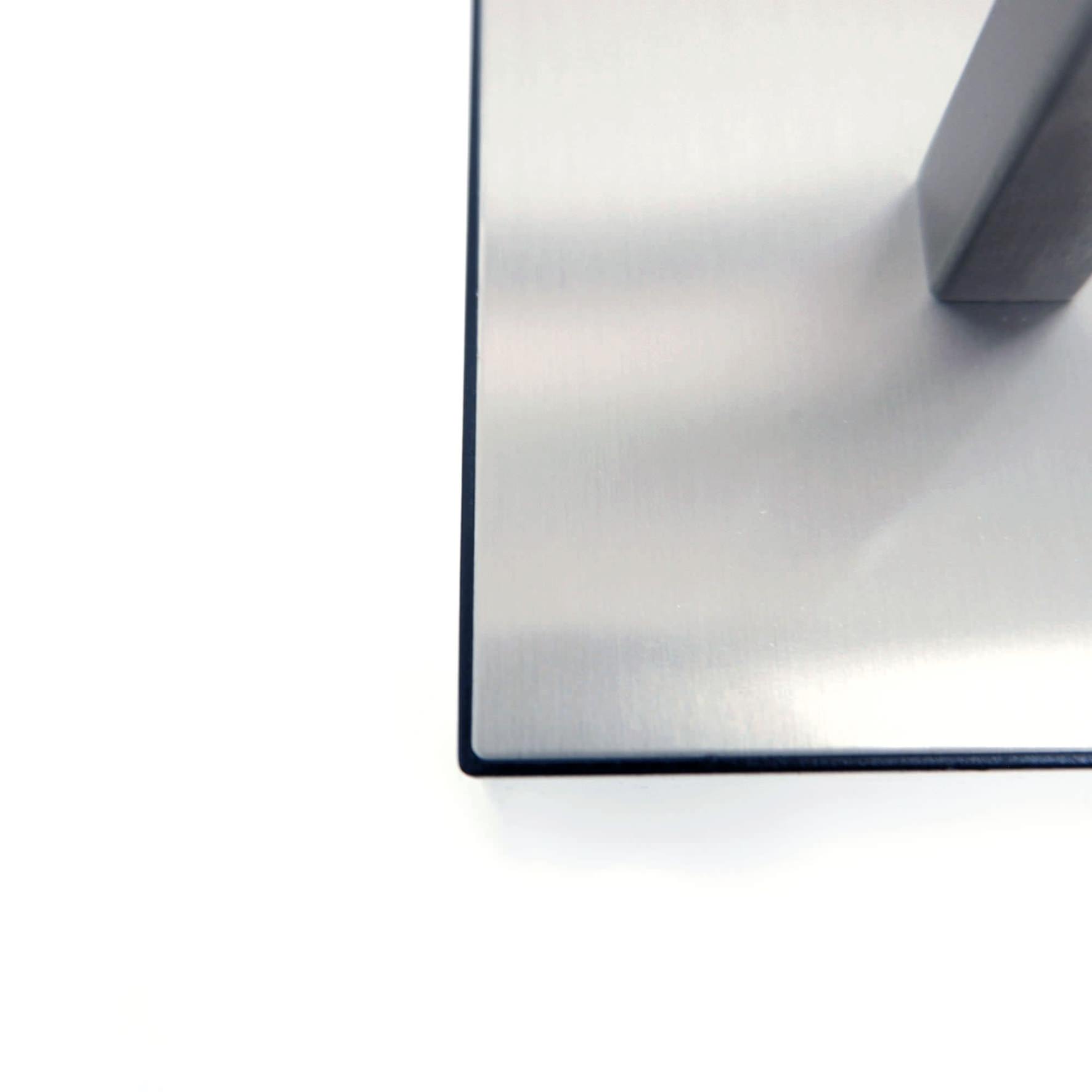 トイレブラシ｜40490 CARVO HL 壁設置タイプ トイレ掃除 長さ41.7cm ケース幅8cm 奥行き10.2cm 18/10ステンレス製 ヘアライン仕上げ SP50