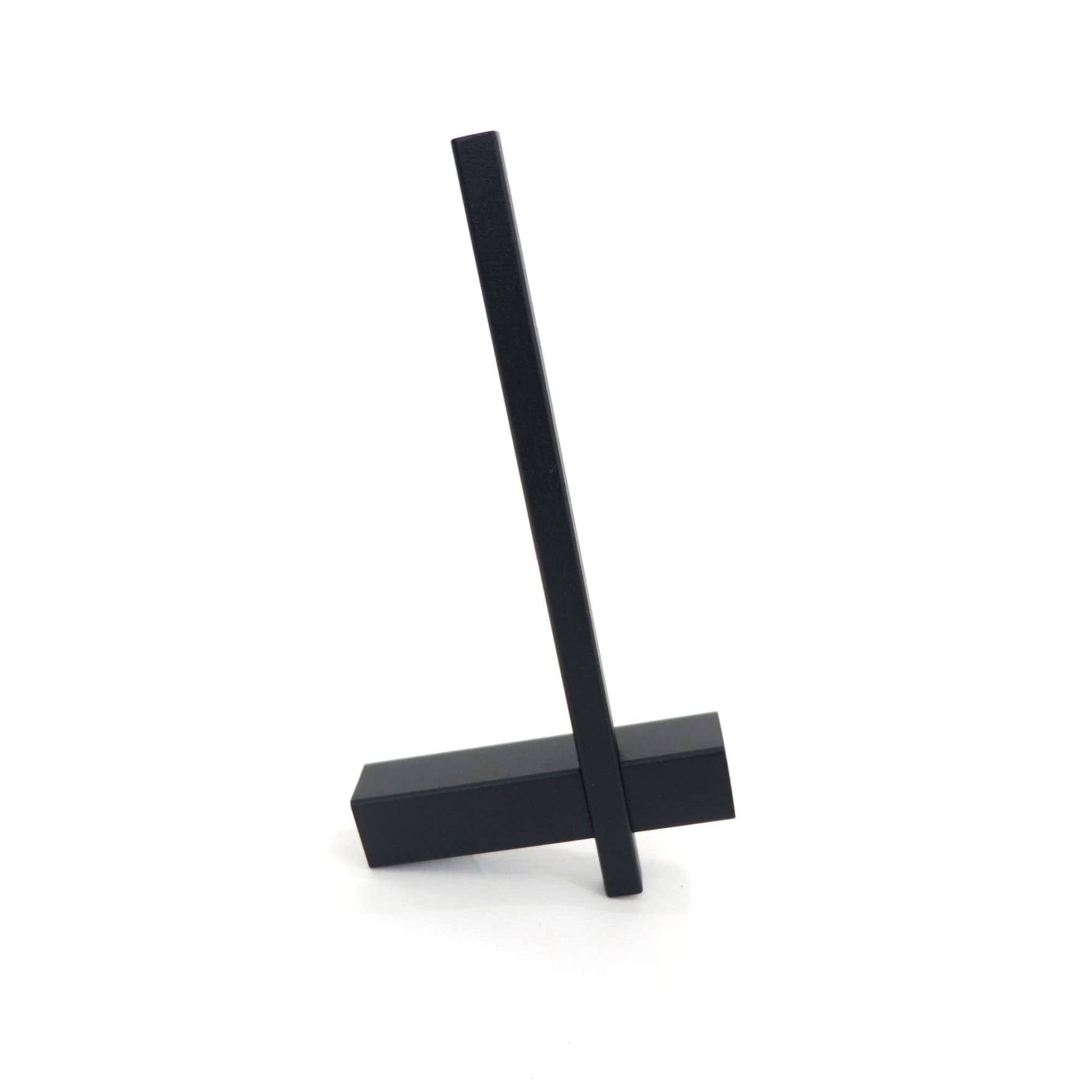 スペアロールホルダー｜40501 CARVO MB ペーパーホルダー ペーパーストッカー 壁設置タイプ 幅2.3cm 高さ19.5cm 奥行き10cm 18/10ステンレス製 マットブラック SP50