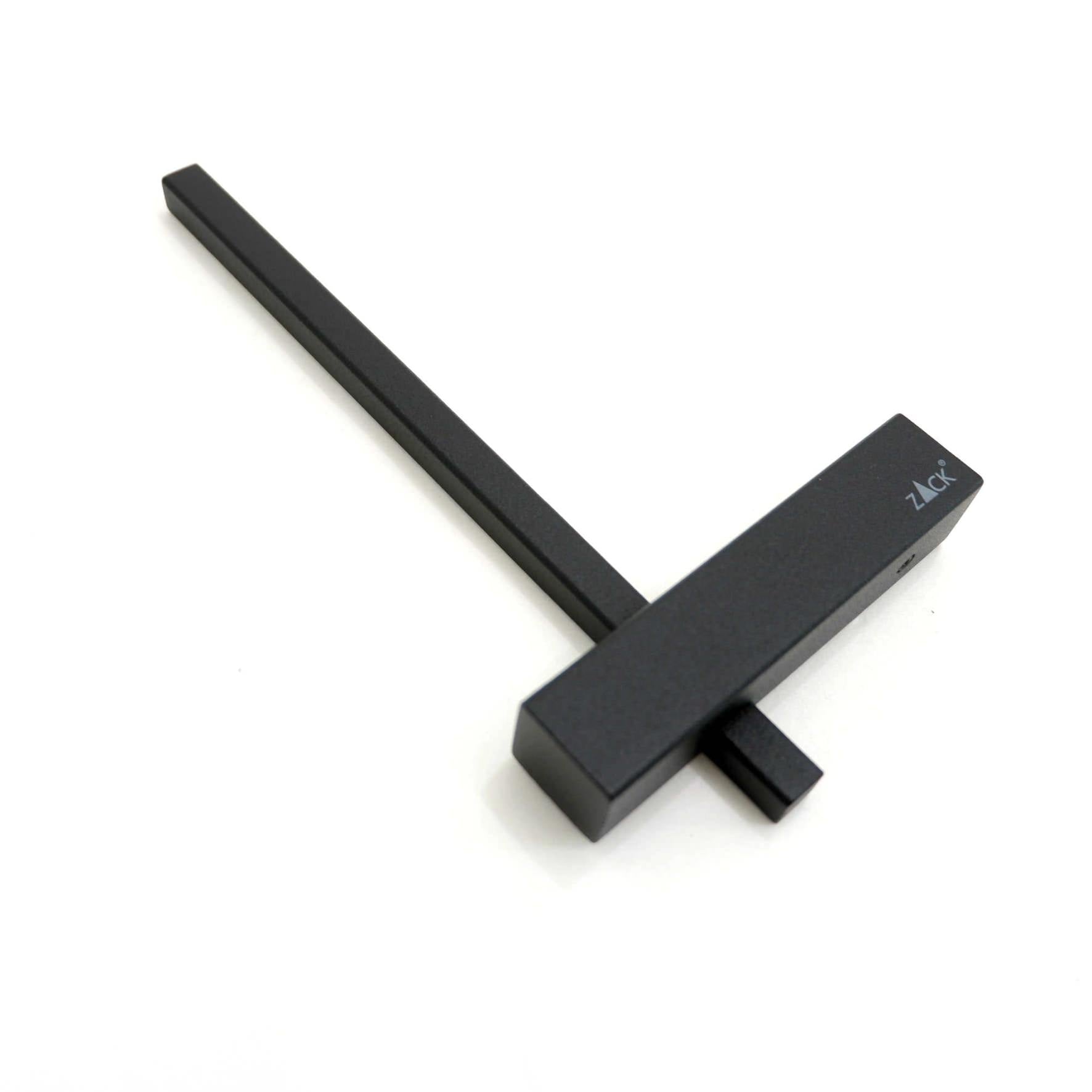 スペアロールホルダー｜40501 CARVO MB ペーパーホルダー ペーパーストッカー 壁設置タイプ 幅2.3cm 高さ19.5cm 奥行き10cm 18/10ステンレス製 マットブラック SP50