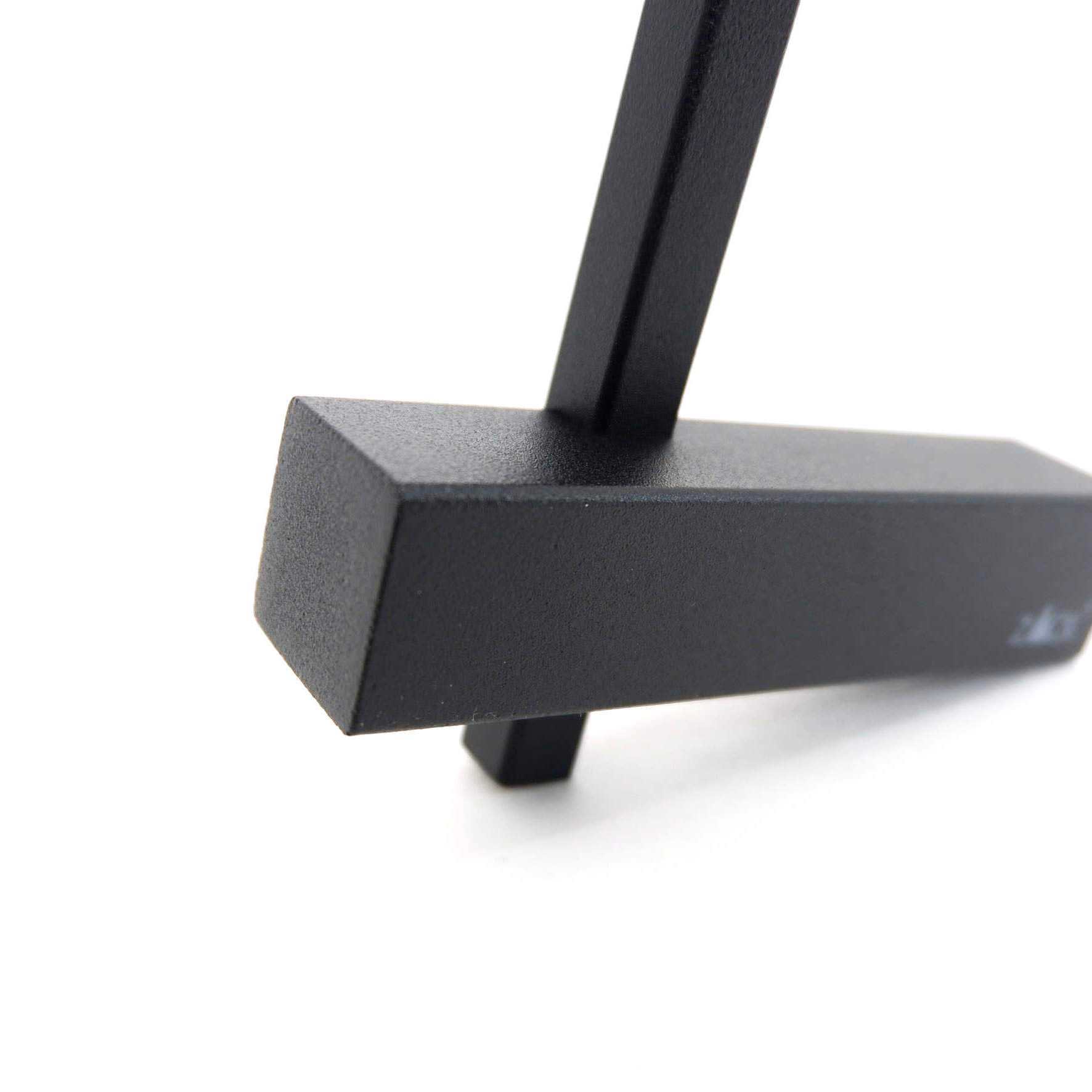 スペアロールホルダー｜40501 CARVO MB ペーパーホルダー ペーパーストッカー 壁設置タイプ 幅2.3cm 高さ19.5cm 奥行き10cm 18/10ステンレス製 マットブラック SP50