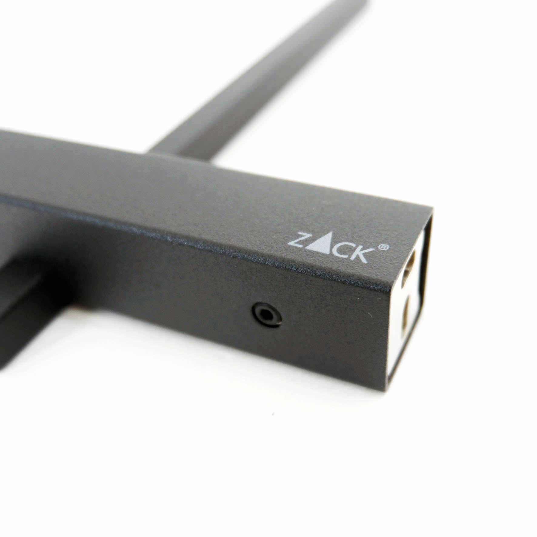 スペアロールホルダー｜40501 CARVO MB ペーパーホルダー ペーパーストッカー 壁設置タイプ 幅2.3cm 高さ19.5cm 奥行き10cm 18/10ステンレス製 マットブラック SP50