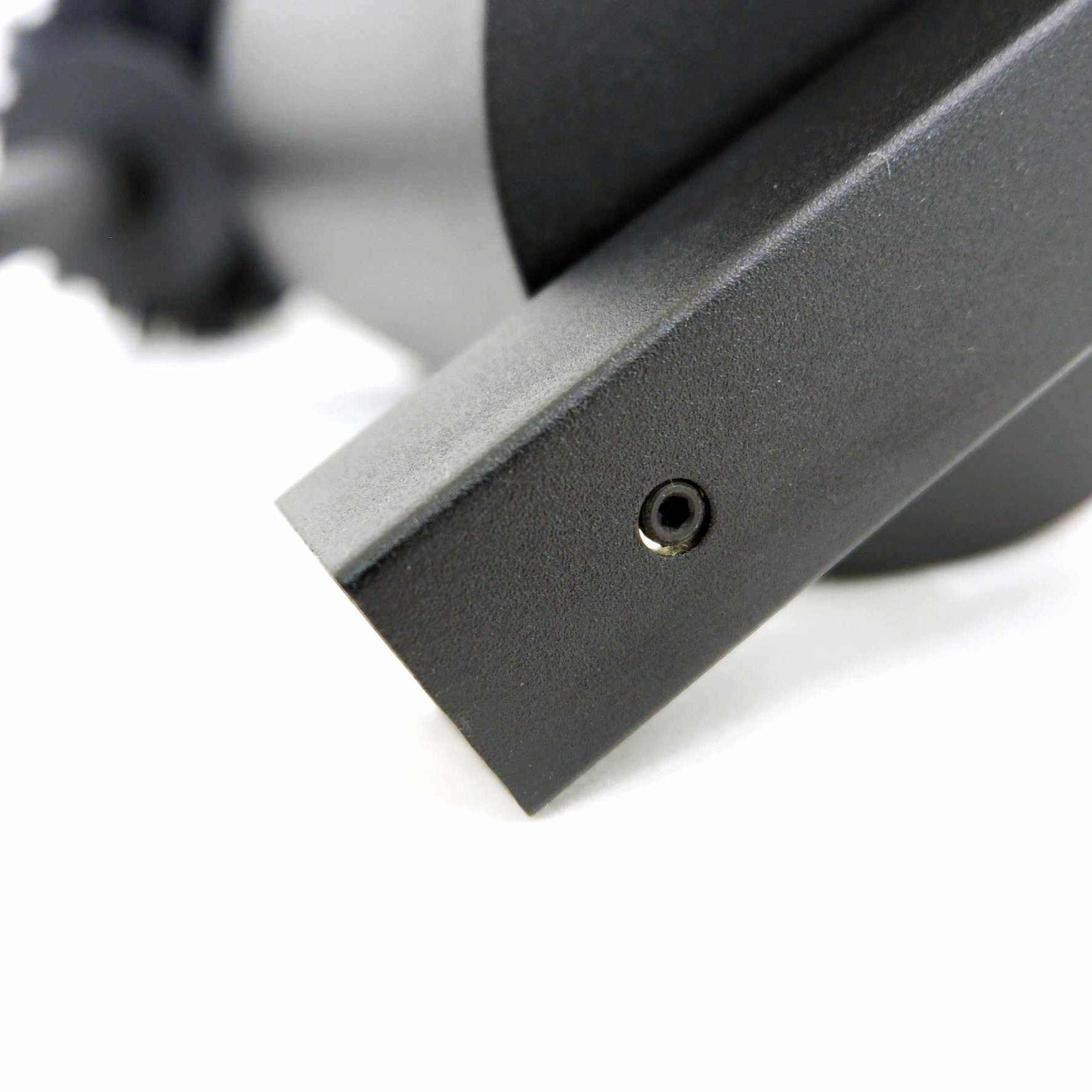 トイレブラシ｜40507 CARVO MB 壁設置タイプ トイレ掃除 長さ50.1cm ケース幅8.9cm 奥行き12.2cm 18/10ステンレス製 マットブラック SP50