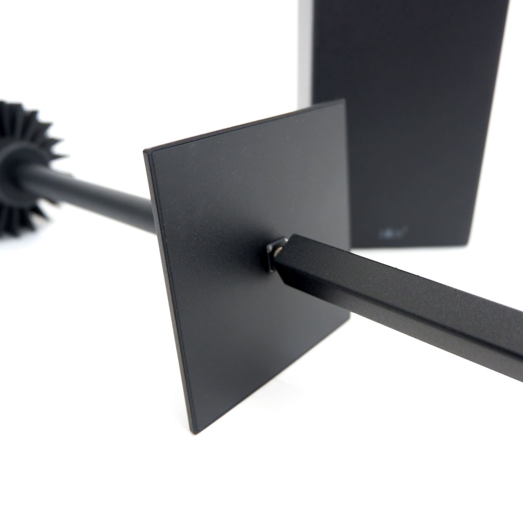 トイレブラシ｜40509 CARVO MB 床置きタイプ トイレ掃除 長さ41.7cm 幅8cm 奥行き8cm 18/10ステンレス製 マットブラック SP50