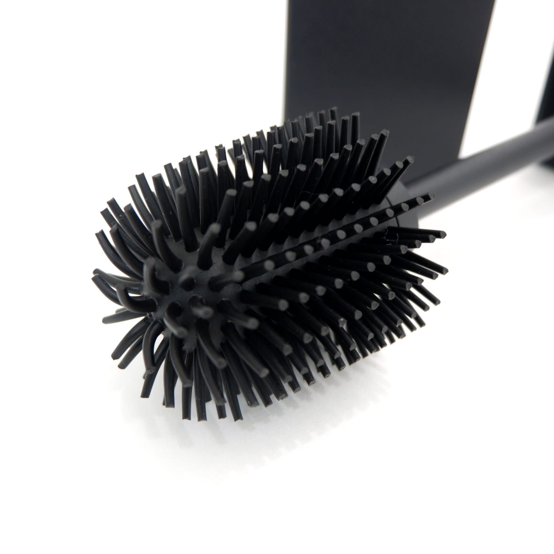 トイレブラシ｜40509 CARVO MB 床置きタイプ トイレ掃除 長さ41.7cm 幅8cm 奥行き8cm 18/10ステンレス製 マットブラック SP50