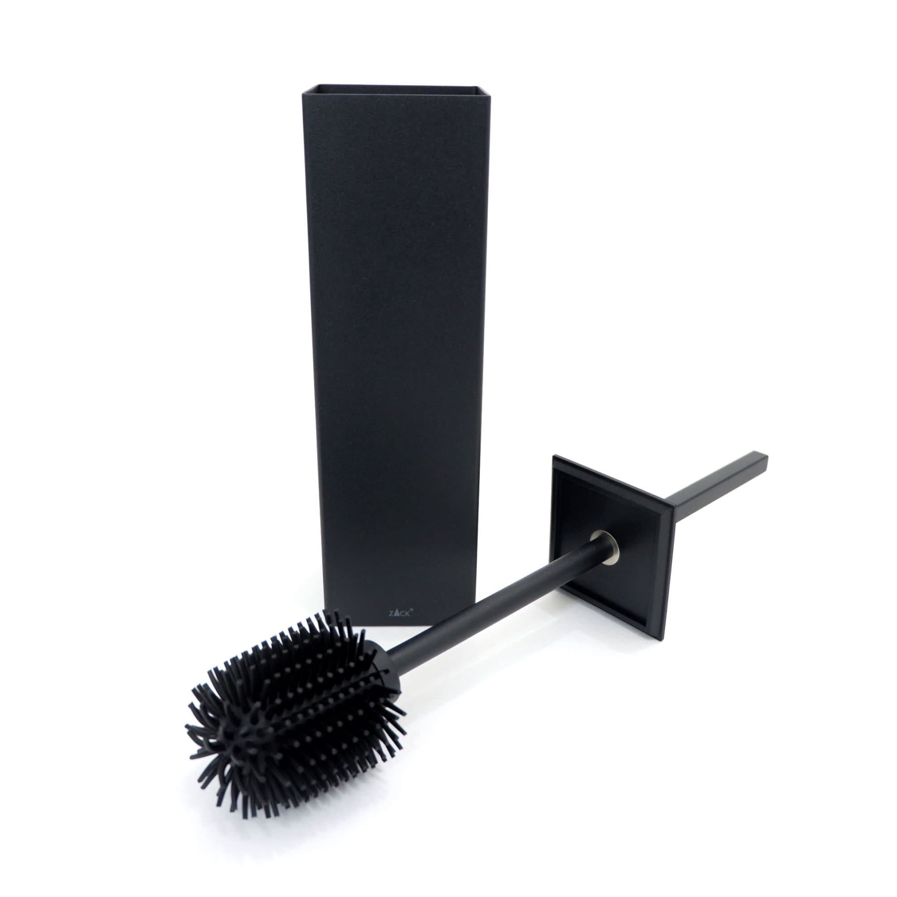 トイレブラシ｜40509 CARVO MB 床置きタイプ トイレ掃除 長さ41.7cm 幅8cm 奥行き8cm 18/10ステンレス製 マットブラック SP50