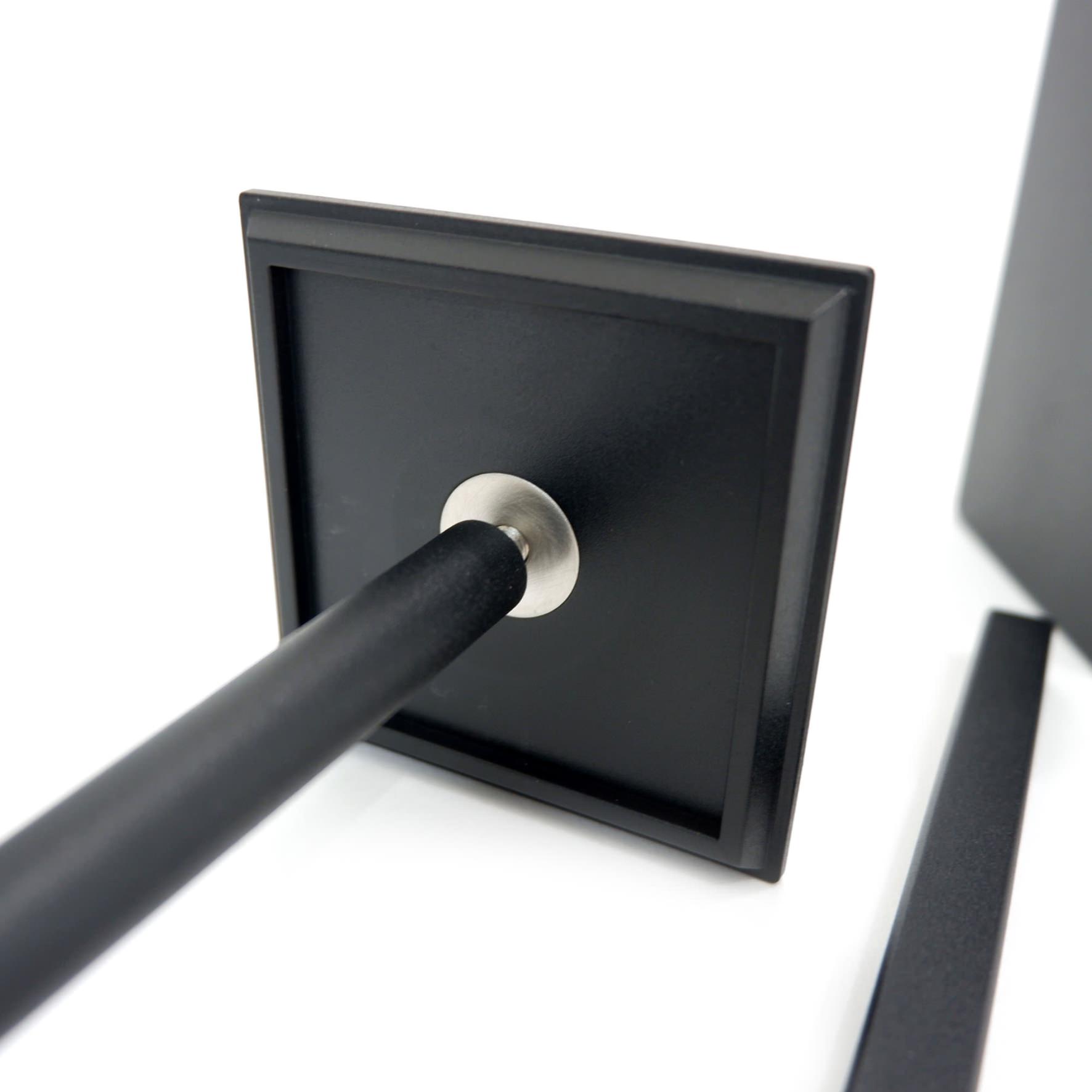 トイレブラシ｜40509 CARVO MB 床置きタイプ トイレ掃除 長さ41.7cm 幅8cm 奥行き8cm 18/10ステンレス製 マットブラック SP50