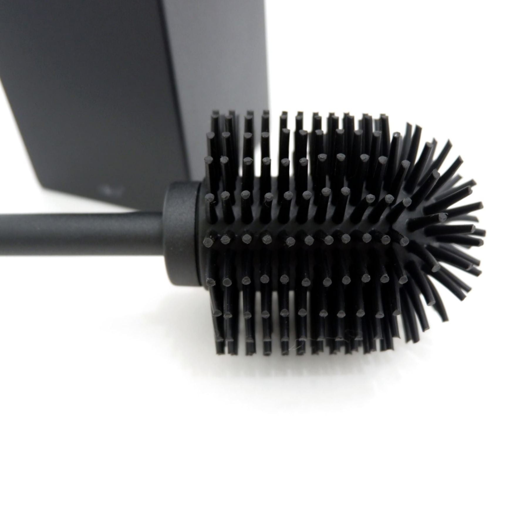 トイレブラシ｜40510 CARVO MB 壁設置タイプ トイレ掃除 長さ41.7cm ケース幅8cm 奥行き10.2cm 18/10ステンレス製 マットブラック SP50