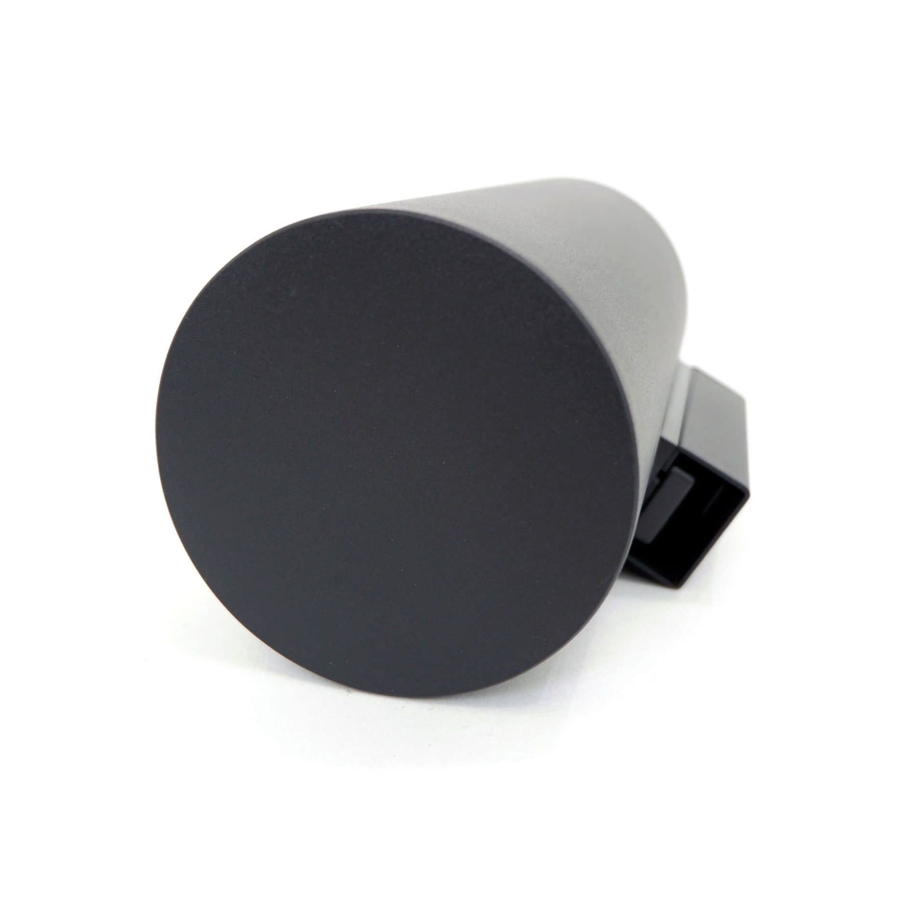 トイレブラシ｜40571 LINEA MB 壁設置タイプ トイレ掃除 長さ45cm ケース直径9cm 18/10ステンレス製 マットブラック SP50