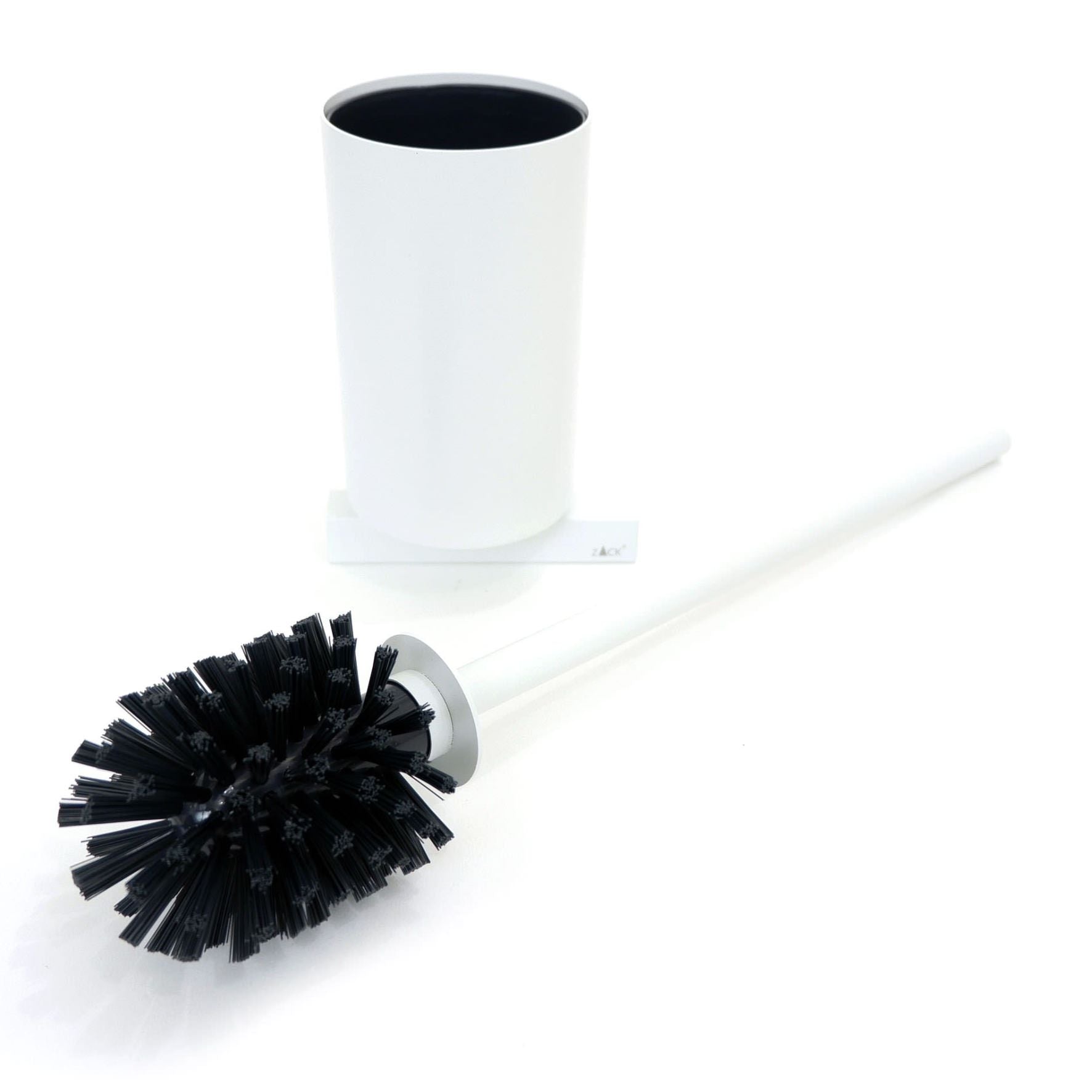 トイレブラシ｜40817 CARVO MW 壁設置タイプ トイレ掃除 長さ50.1cm ケース幅8.9cm 奥行き12.2cm 18/10ステンレス製 マットホワイト SP50