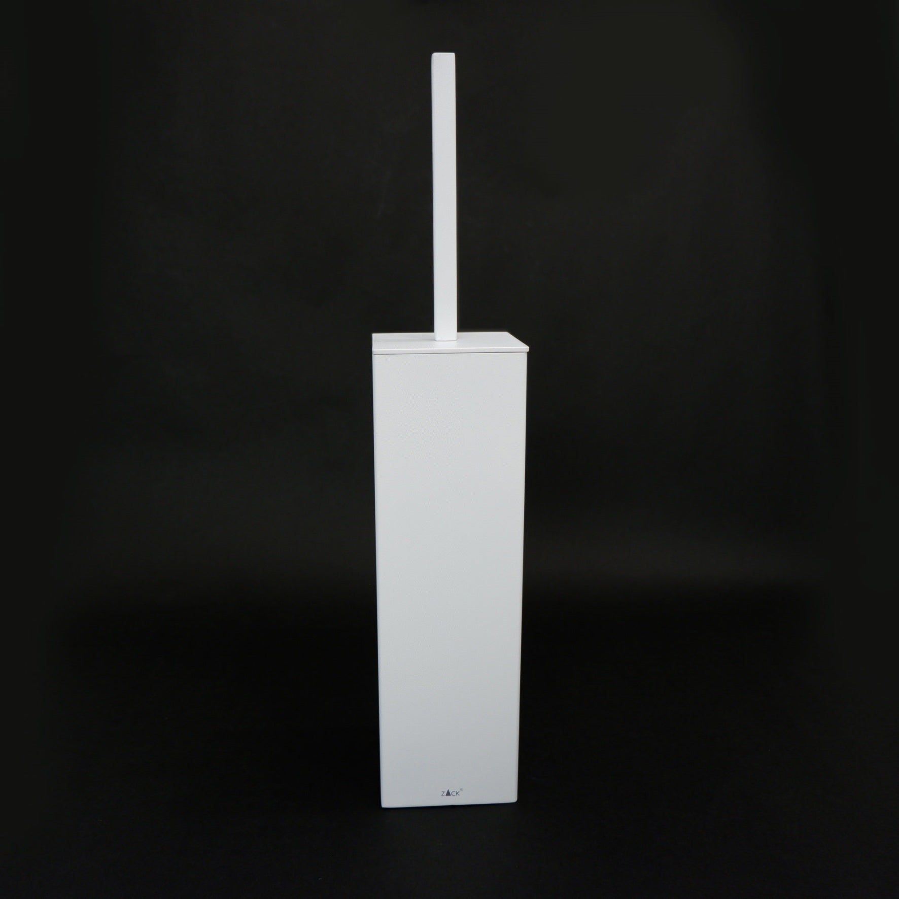 トイレブラシ｜40820 CARVO MW 床置きタイプ トイレ掃除 長さ41.7cm ケース幅8cm ケース奥行き8cm 18/10ステンレス製 マットホワイト SP50