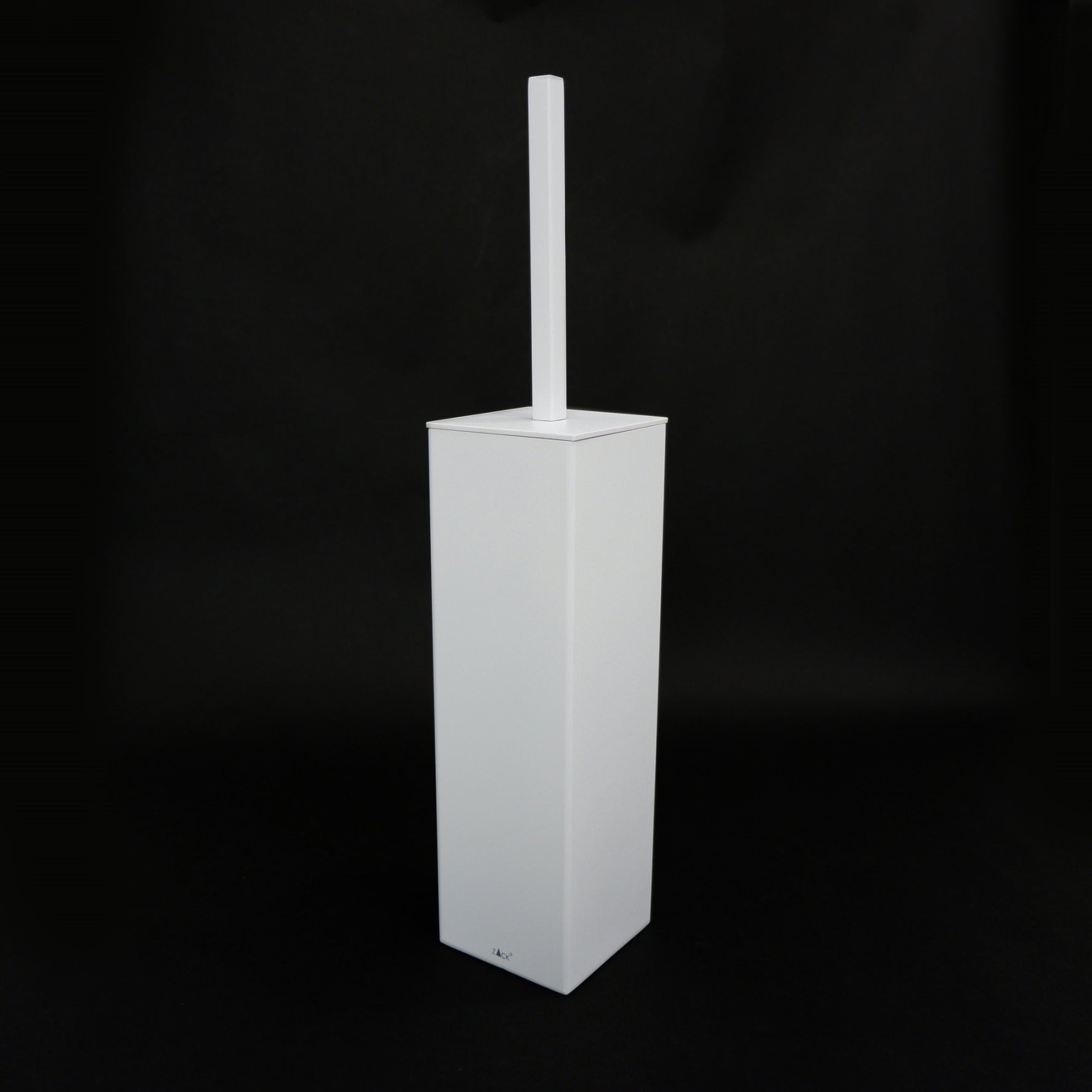 トイレブラシ｜40820 CARVO MW 床置きタイプ トイレ掃除 長さ41.7cm ケース幅8cm ケース奥行き8cm 18/10ステンレス製 マットホワイト SP50