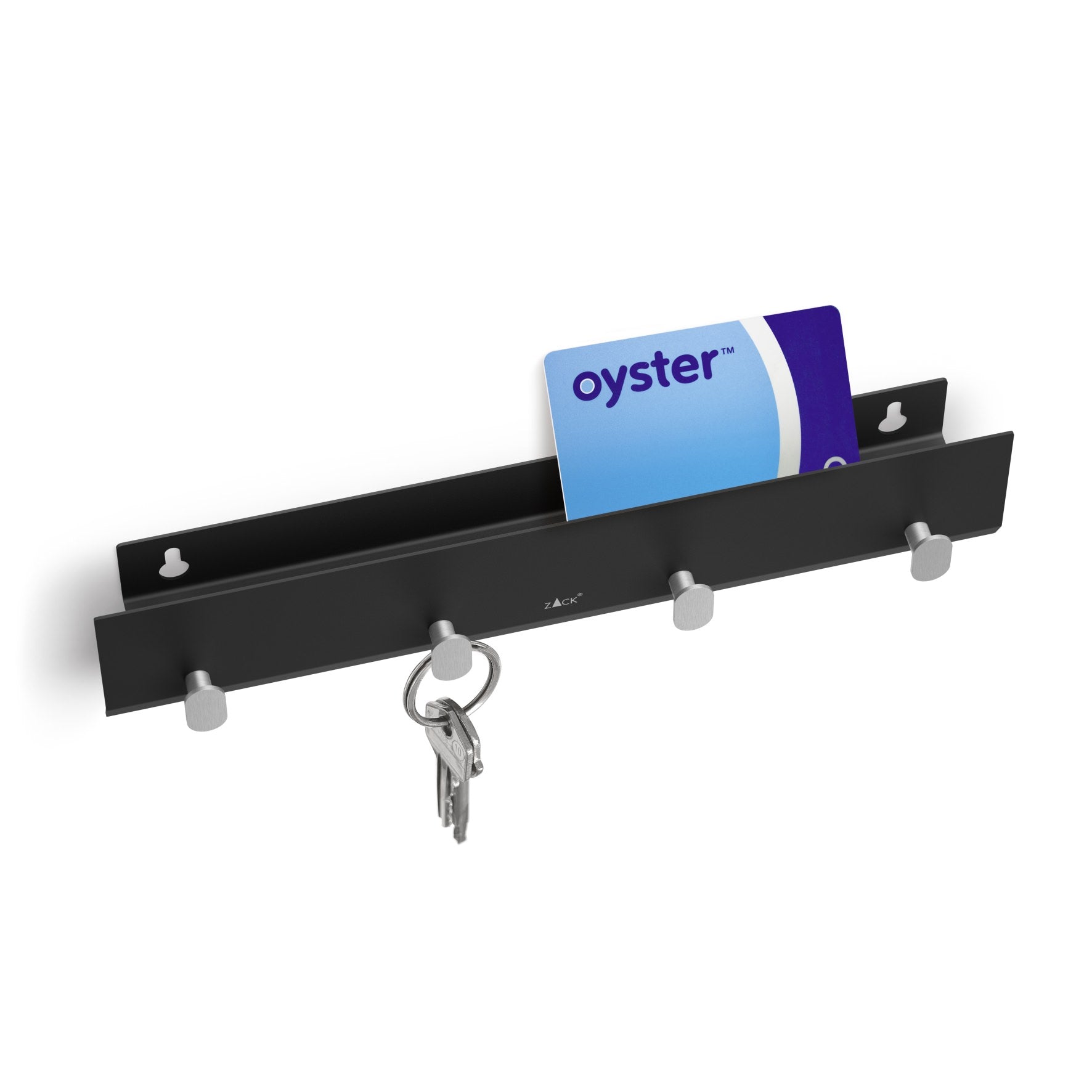 キーボードトレイ｜50577 KANES MB 鍵収納ケース 鍵収納 キースタンド キャビネット 高さ6cm 幅30cm 奥行き4.8cm 18/10ステンレス製 マットブラック