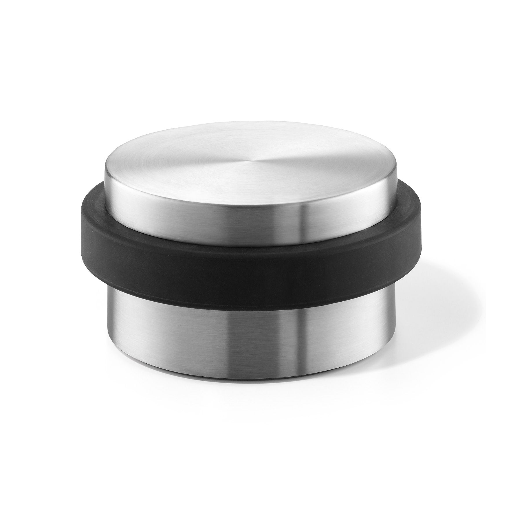 ドアストッパー｜50618 ARGOS HL 玄関ストッパー 扉ストッパー 置き型タイプ 可動 直径10.5cm 高さ5cm 18/10ステンレス製 ヘアライン仕上げ