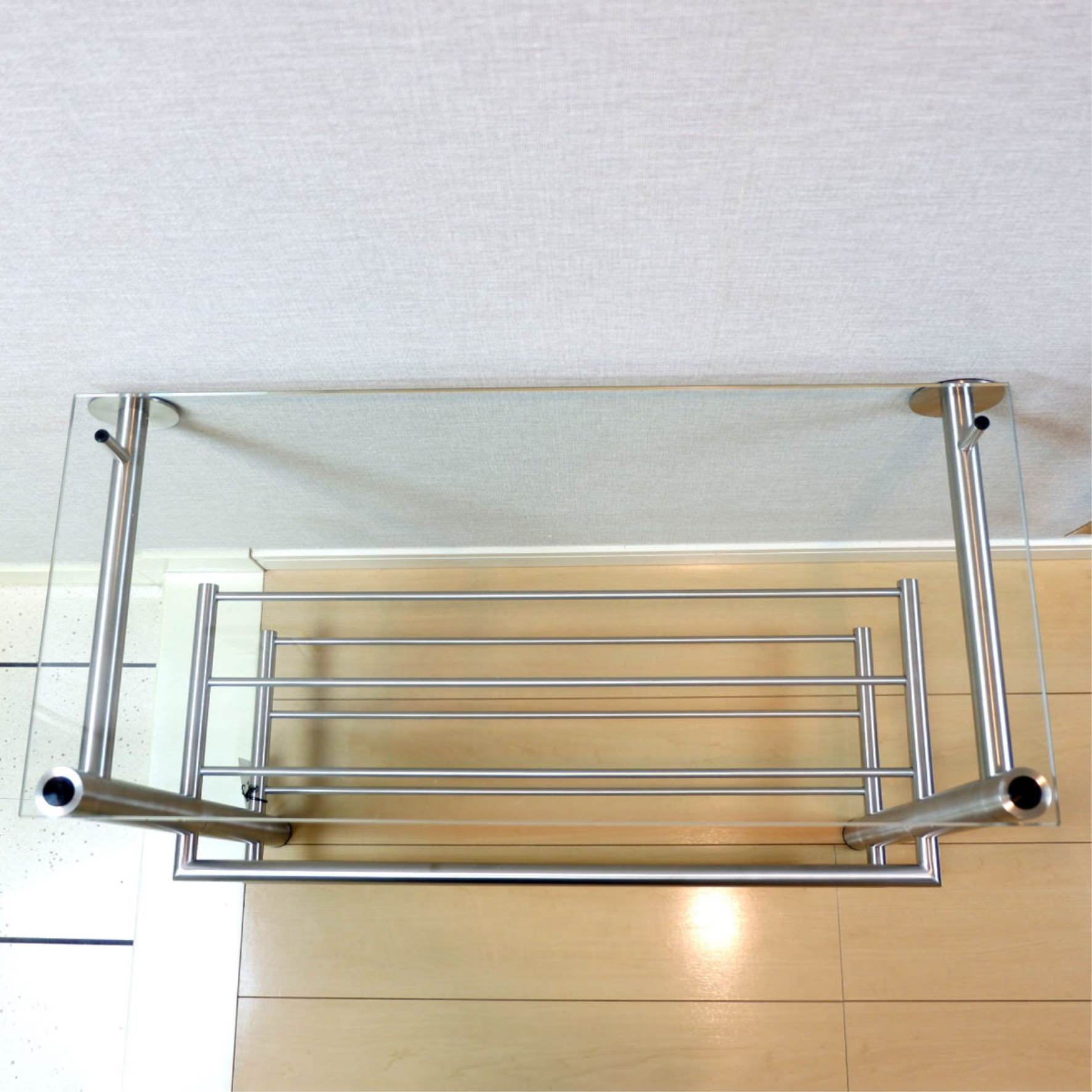 専用ガラスシェルフ｜50678 ABILIO ガラス製 パーツ 縦29cm 横64cm