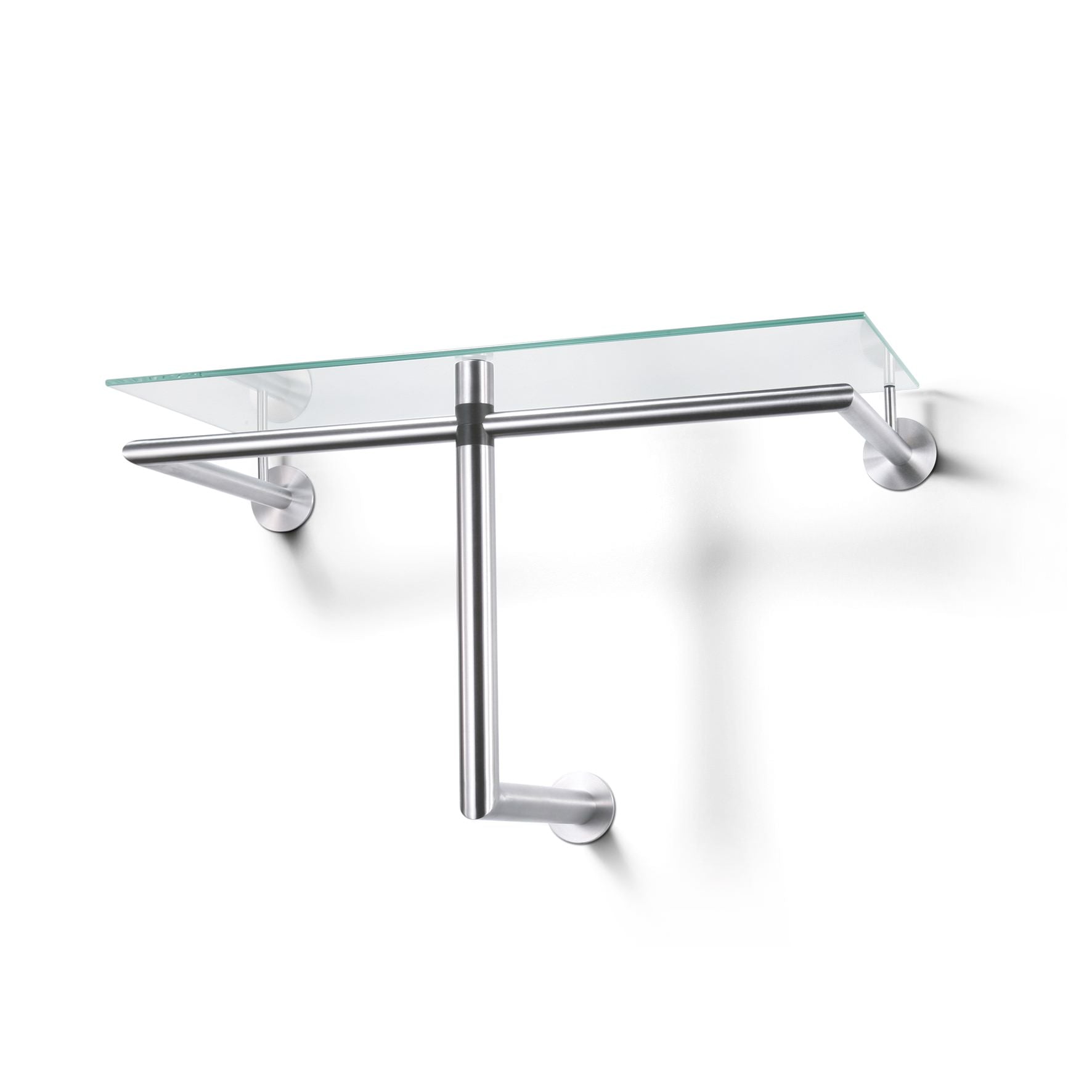 コートラック｜50679 ABILIO HL コート掛け 収納ラック 衣類掛け 壁設置タイプ 幅67cm 高さ36cm 奥行き30cm 18/10ステンレス製 ヘアライン仕上げ