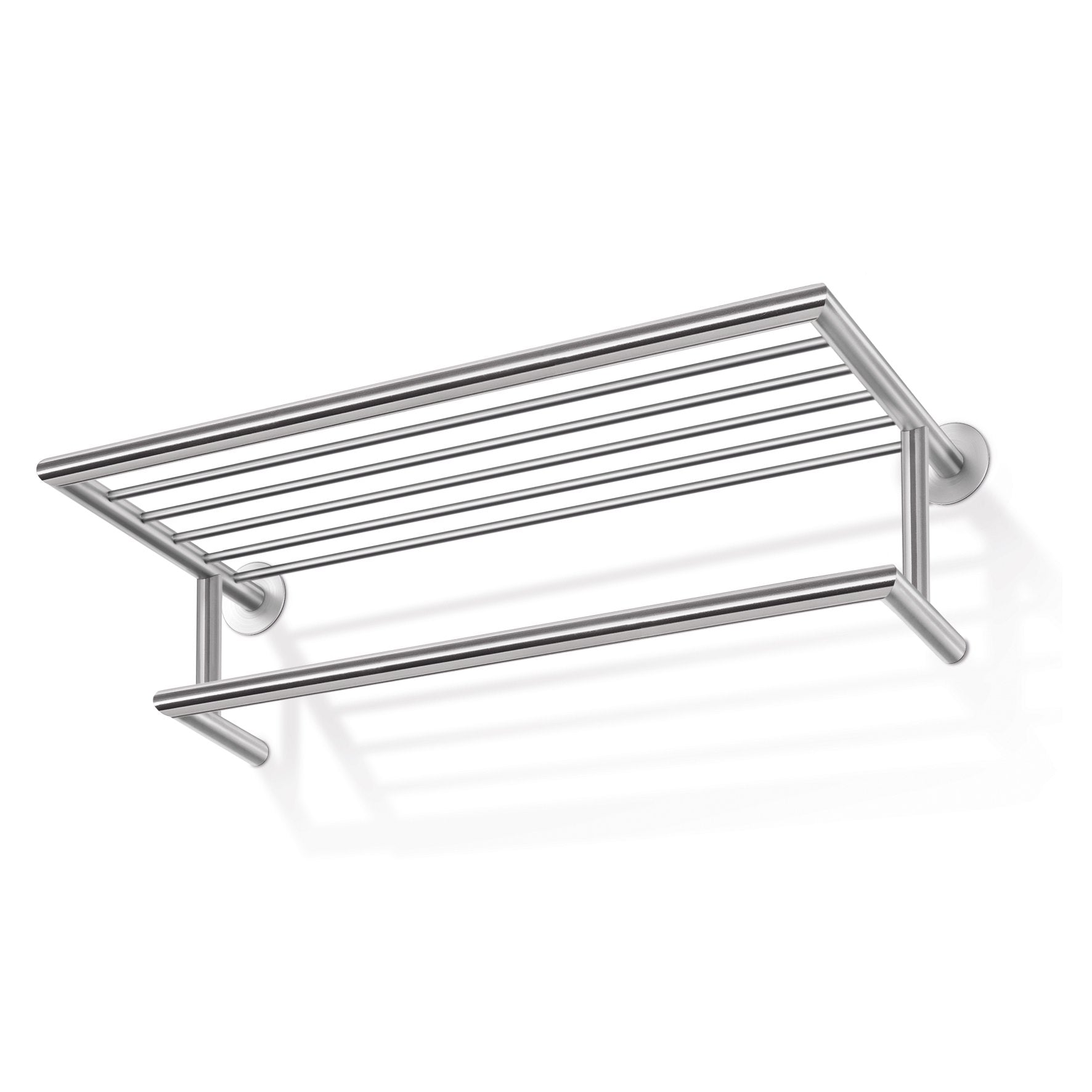 コートラック｜50683 ETERNO HL コート掛け 収納ラック 衣類掛け 壁設置タイプ 幅66cm 高さ19cm 奥行き29cm 18/10ステンレス製 ヘアライン仕上げ H1