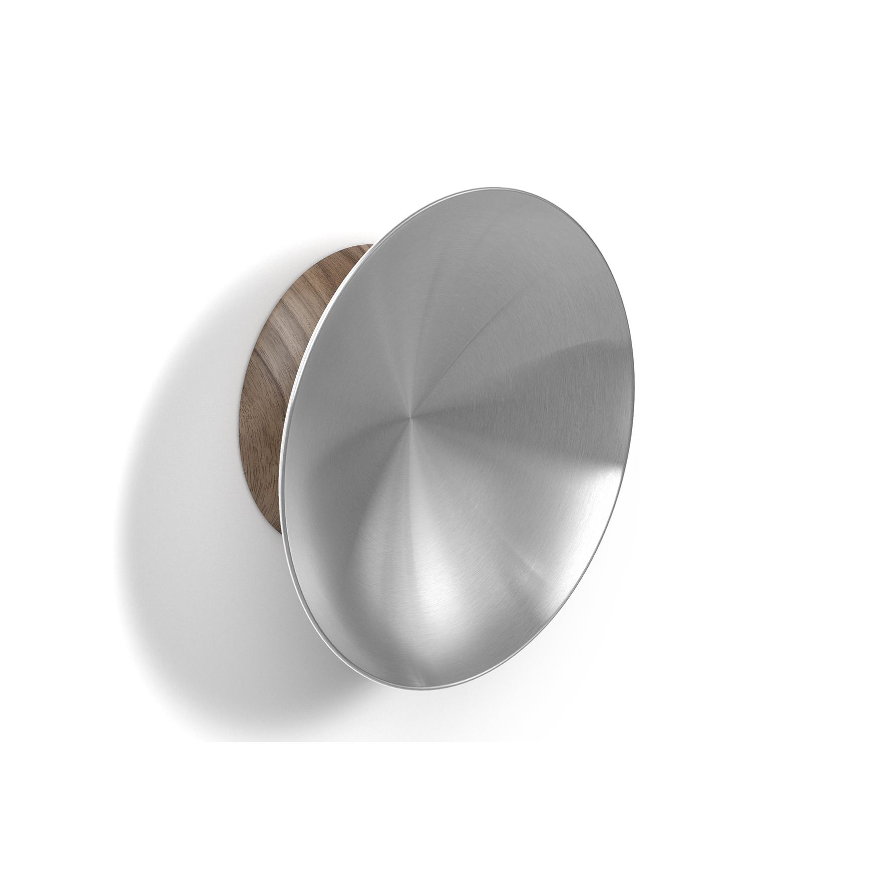 ウォールフックL｜50697 KOVER HL 衣類・タオル・コート掛け 壁設置タイプ 直径11.5cm 18/10ステンレス製 ヘアライン仕上げ H2-1002