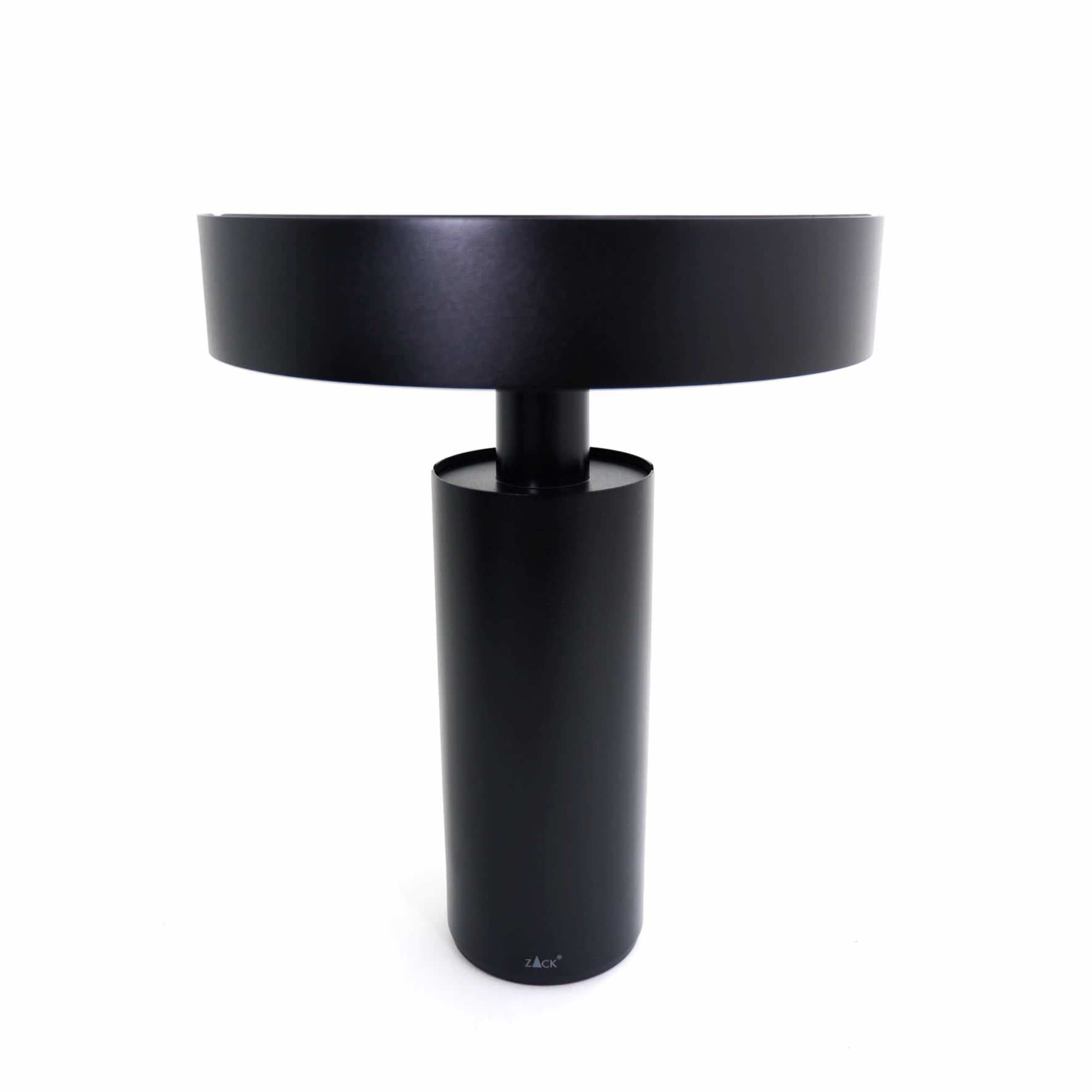 LEDテーブルライト｜60083 YARO MB USB充電式(Type-C) ベッドサイドライト デスクライト 直径20.5cm 高さ26cm スタンド底部直径7cm 1.4kg 18/10ステンレス製 マットブラック