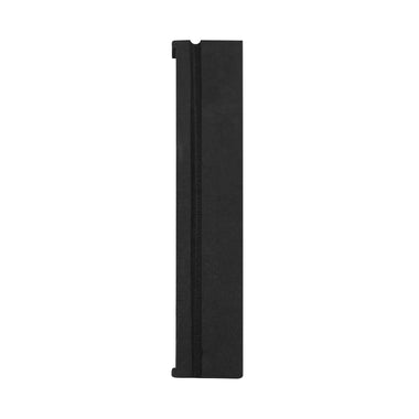 ZACK 940150G フロアスクイージー交換用リップ：細長い黒色の交換用水切りリップの全体